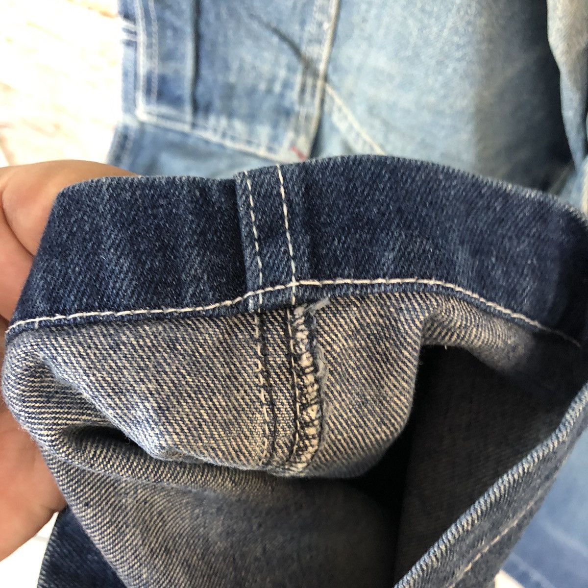 Hobo Hobo Blue Denim utility Cargo Multipocket Pants #A433 Size US 30 / EU 46 - 14 Thumbnail