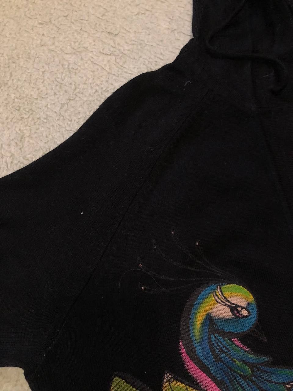 Christian Audigier VTG Christian Audigier Hoodie Sweater Graphic PRINT Studded Size L / US 10 / IT 46 - 10 Thumbnail