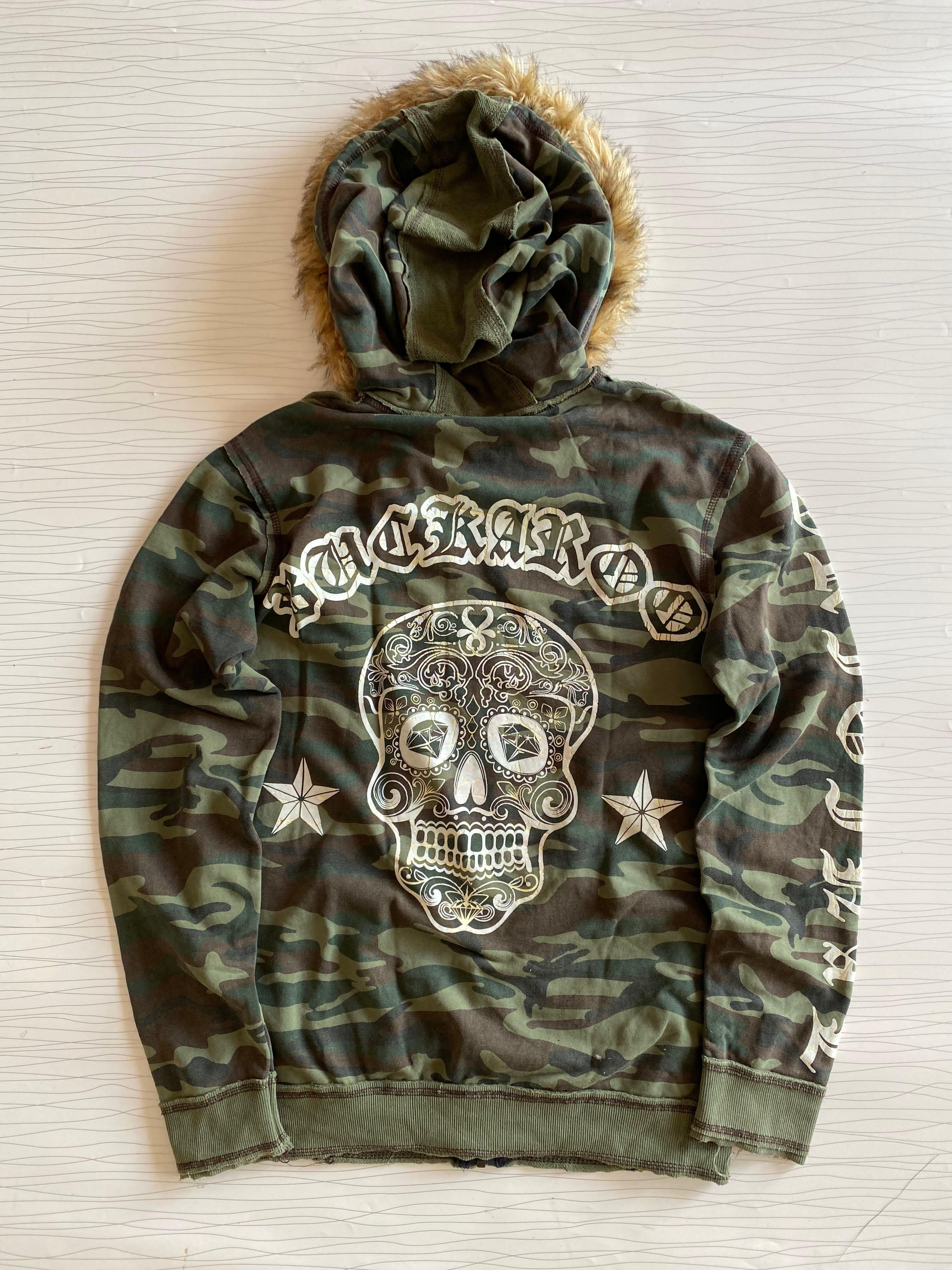 Hysteric Glamour Camouflage Jacket Buckaroo Skull Fur Hoodie Lgb style Size US L / EU 52-54 / 3 - 2 Thumbnail