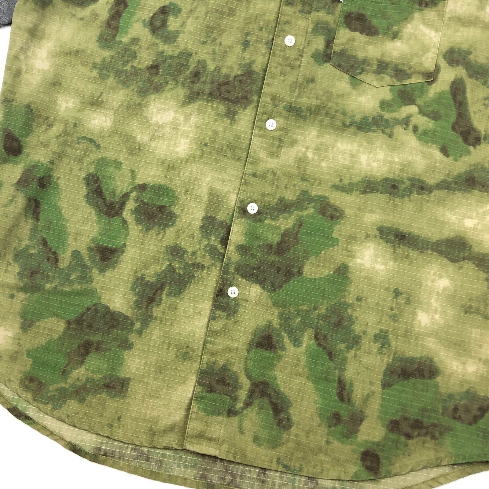 Crooks & Castles × Vintage Crooks & Castles Green Map Tree Camo Button Up Shirt Size XL Size US XL / EU 56 / 4 - 2 Thumbnail