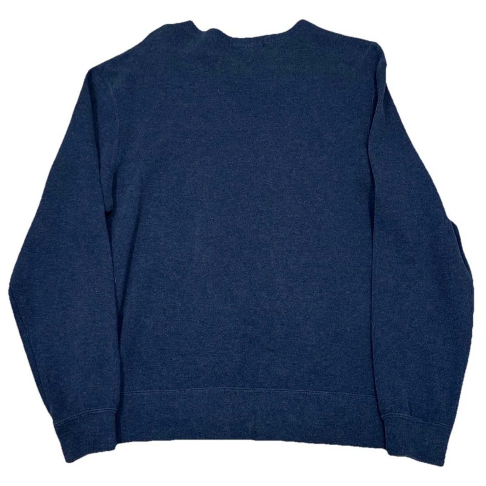 Polo Ralph Lauren Vintage Polo Ralph Lauren V-Neck Sweater Cotton Navy Blue Size US M / EU 48-50 / 2 - 4 Thumbnail