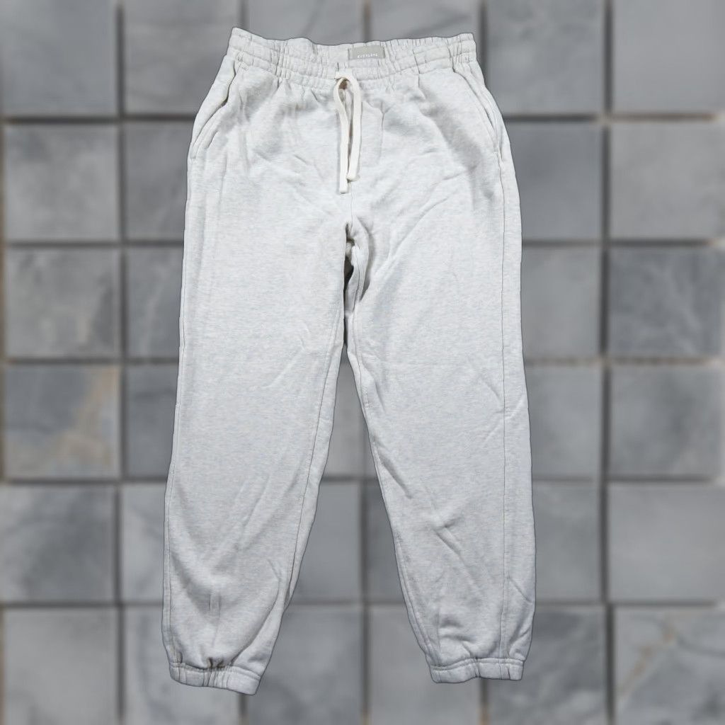 Everlane Everlane Pants Womens Small Gray Heather Sweatpants Fleece Lounge Comfort Regular Fit Casual Size 28" / US 6 / IT 42 - 1 Thumbnail