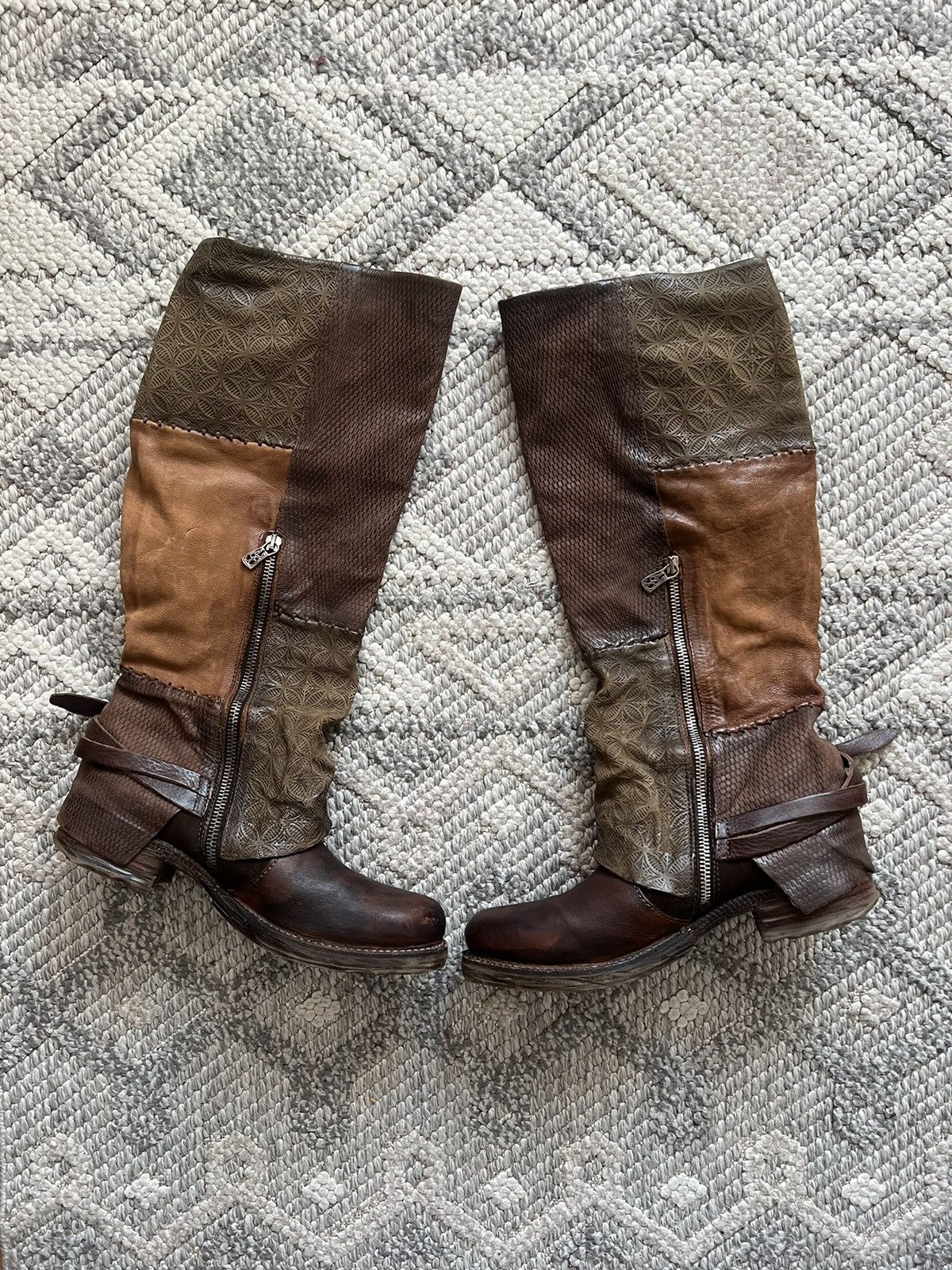 A.S.98 × Vintage A.S.98 Airstep Avantgarde Boot Vintage y2k Size US 10 / IT 40 - 2 Thumbnail