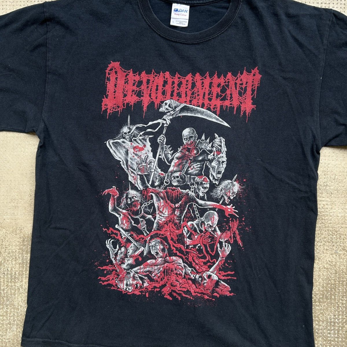 Vintage Vintage Devourment Undead Warrior T-shirt Size US L / EU 52-54 / 3 - 2 Thumbnail