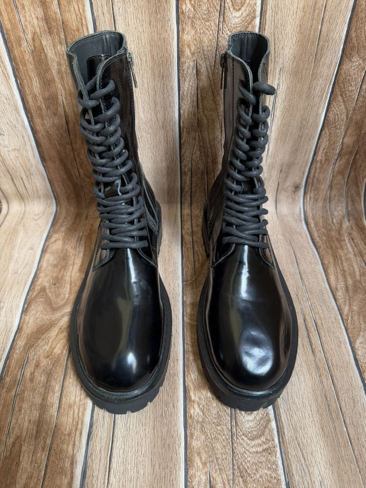 Ann Demeulemeester Patent leather ALEC boots Size US 9 / IT 39 - 4 Thumbnail