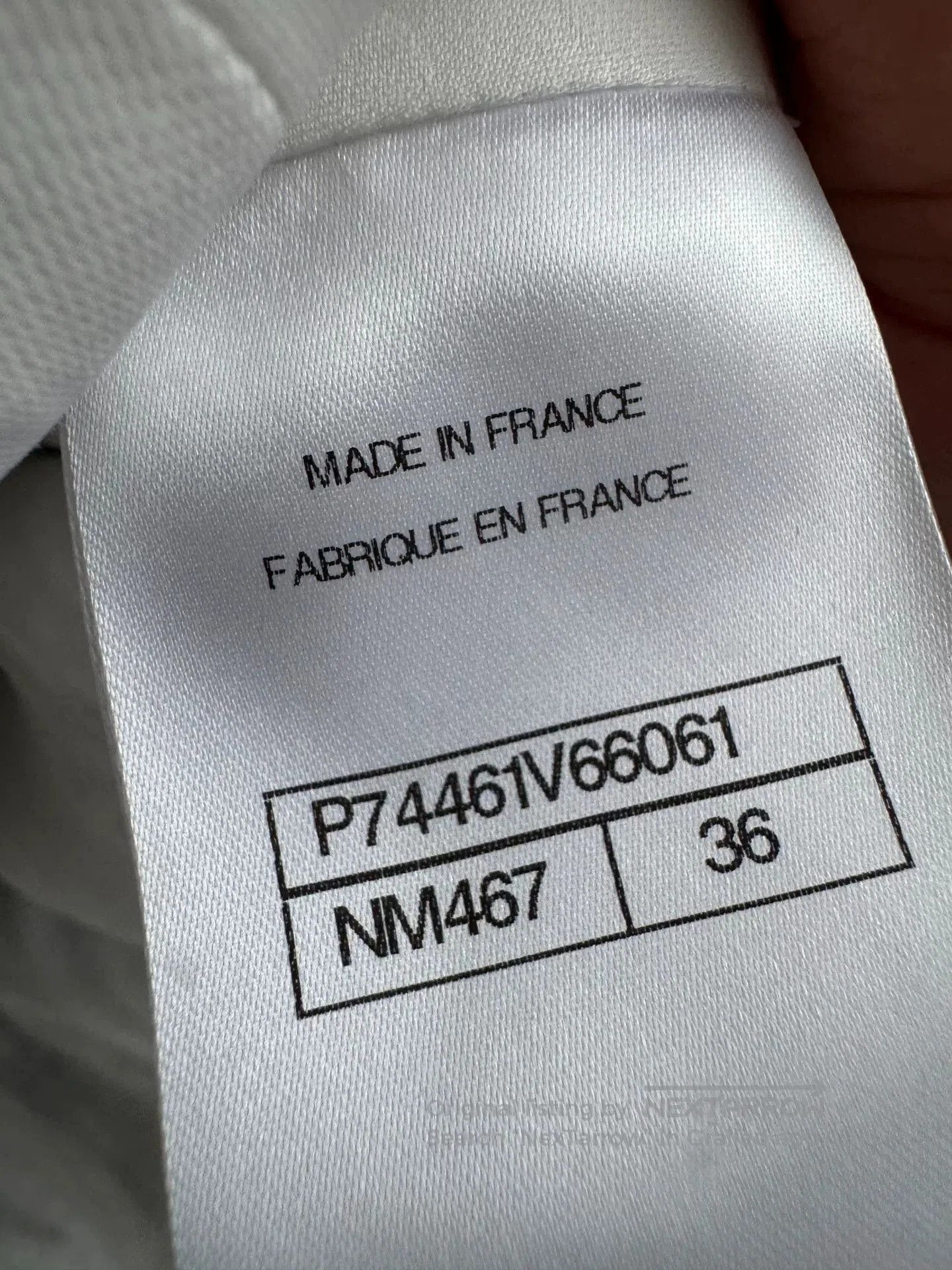 Chanel Chanel 23P Black White Plaid Tweed Coat. Size XS / US 0-2 / IT 36-38 - 6 Thumbnail