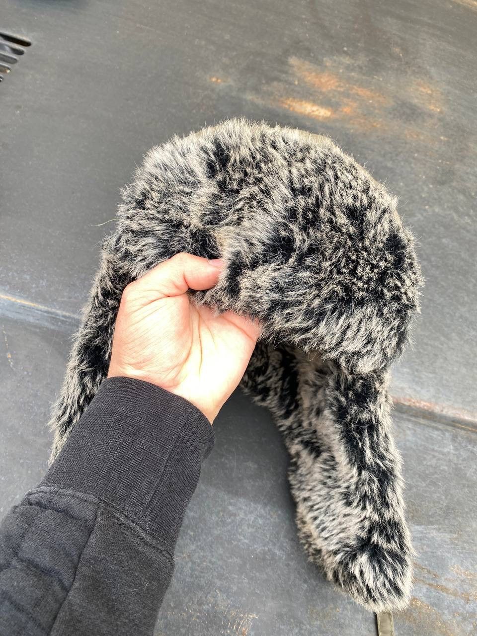 Vintage Ushanka Kanye West style Fur LGG style hat Size ONE SIZE - 7 Thumbnail