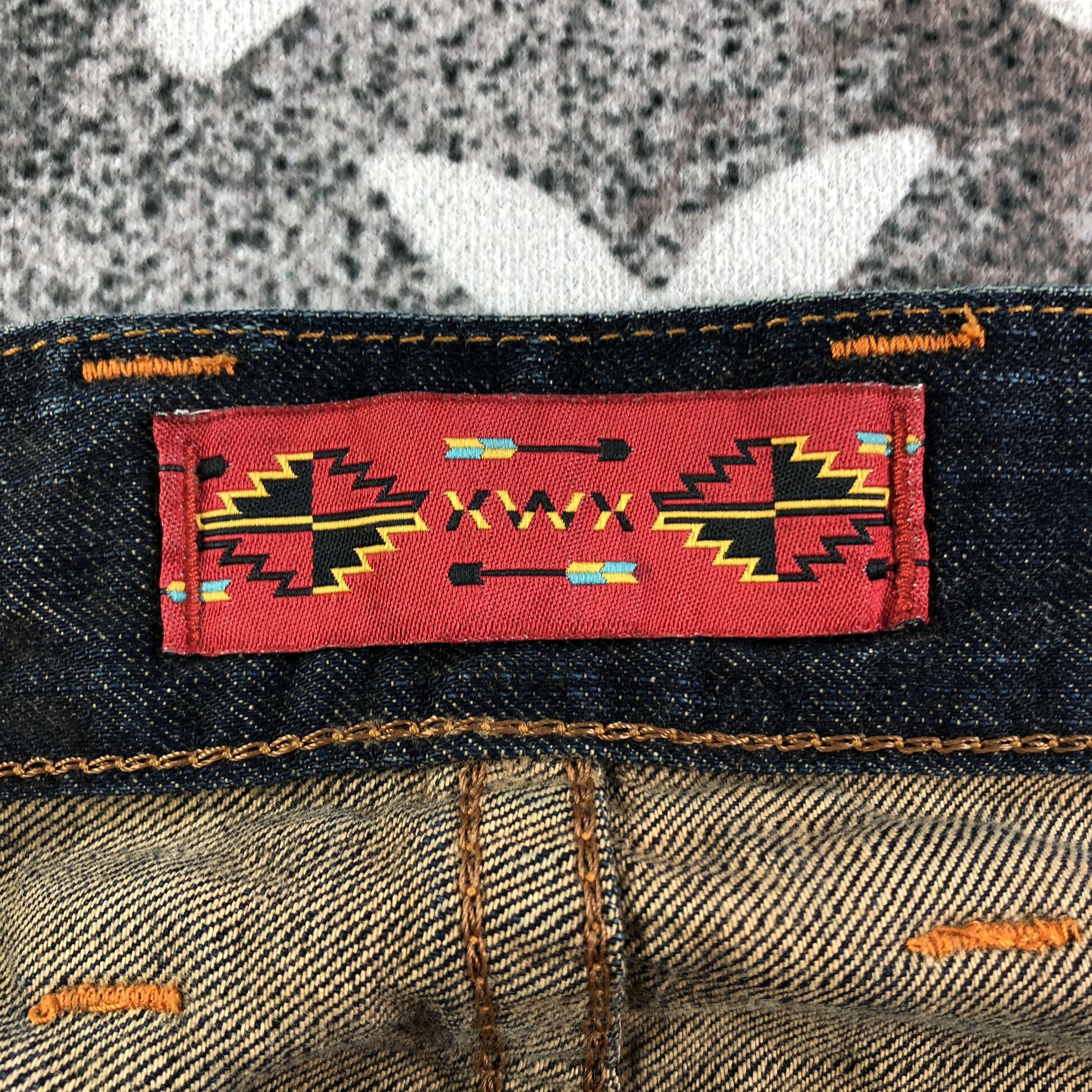 Edwin Distress Edwin XV Jeans Rusty Blue Denim KJ2427 Size US 32 / EU 48 - 9 Thumbnail