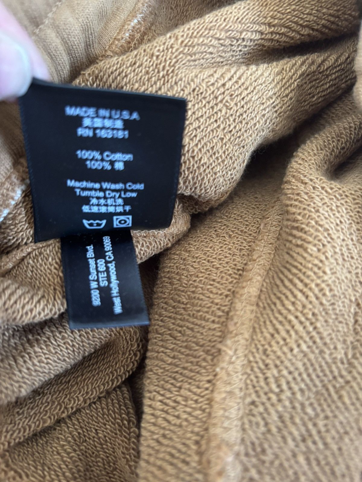 Rhude Tan Rhude Royal Sweat Pants Size Small Size US 28 / EU 44 - 3 Thumbnail