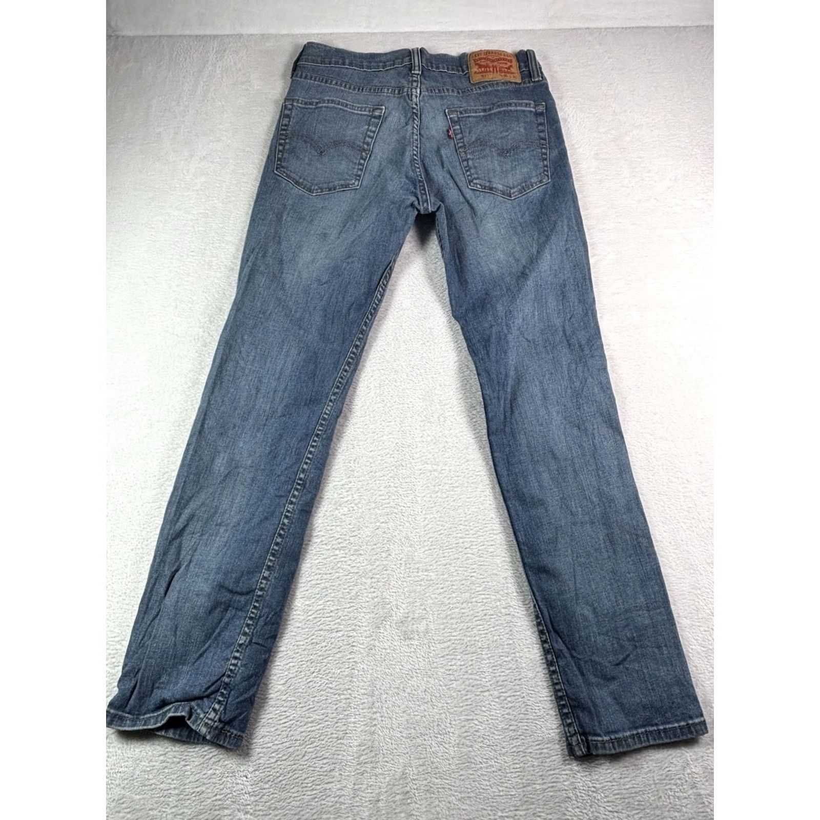 Levi's VINTAGE Levi's 511 Jeans Men's Slim Straight Leg 31x30 Medium Wash Denim Blue Size US 31 - 2 Thumbnail