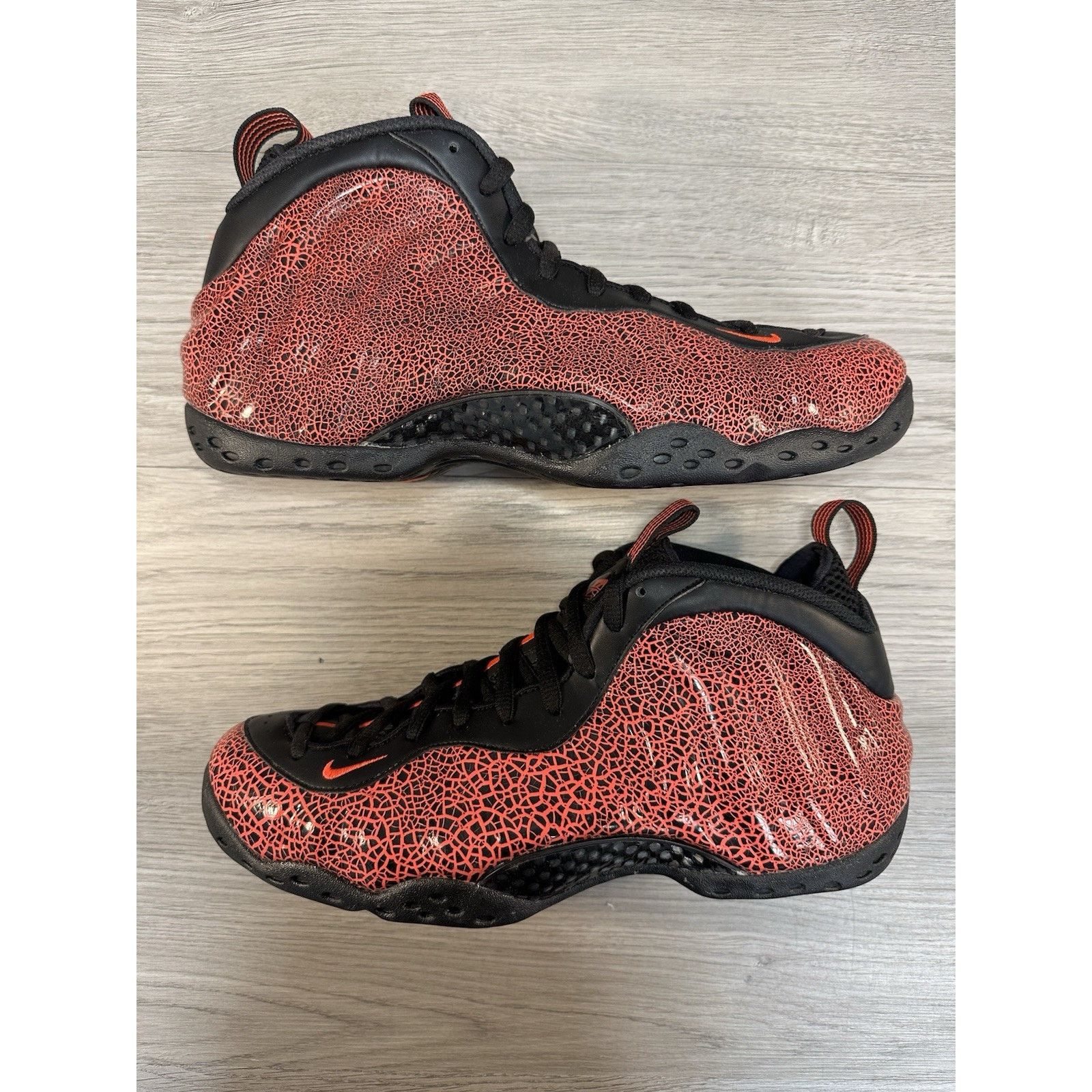 Nike Nike Air Foamposite One Cracked Lava - Size 10.5 Size US 10.5 / EU 43-44 - 2 Thumbnail
