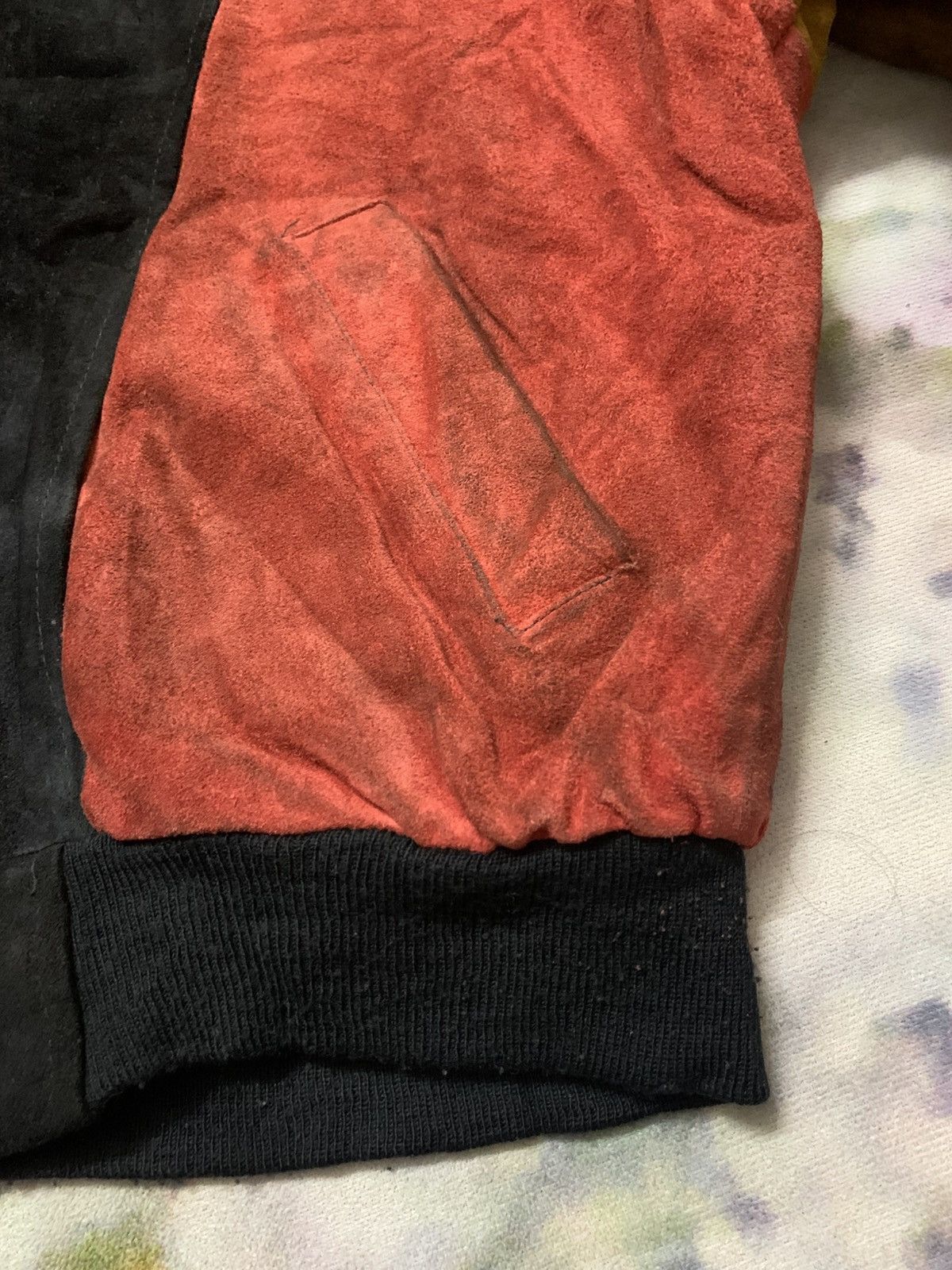 Leather Vintage Eight Ball Leather Suede Dirty Made in England Size US L / EU 52-54 / 3 - 15 Thumbnail