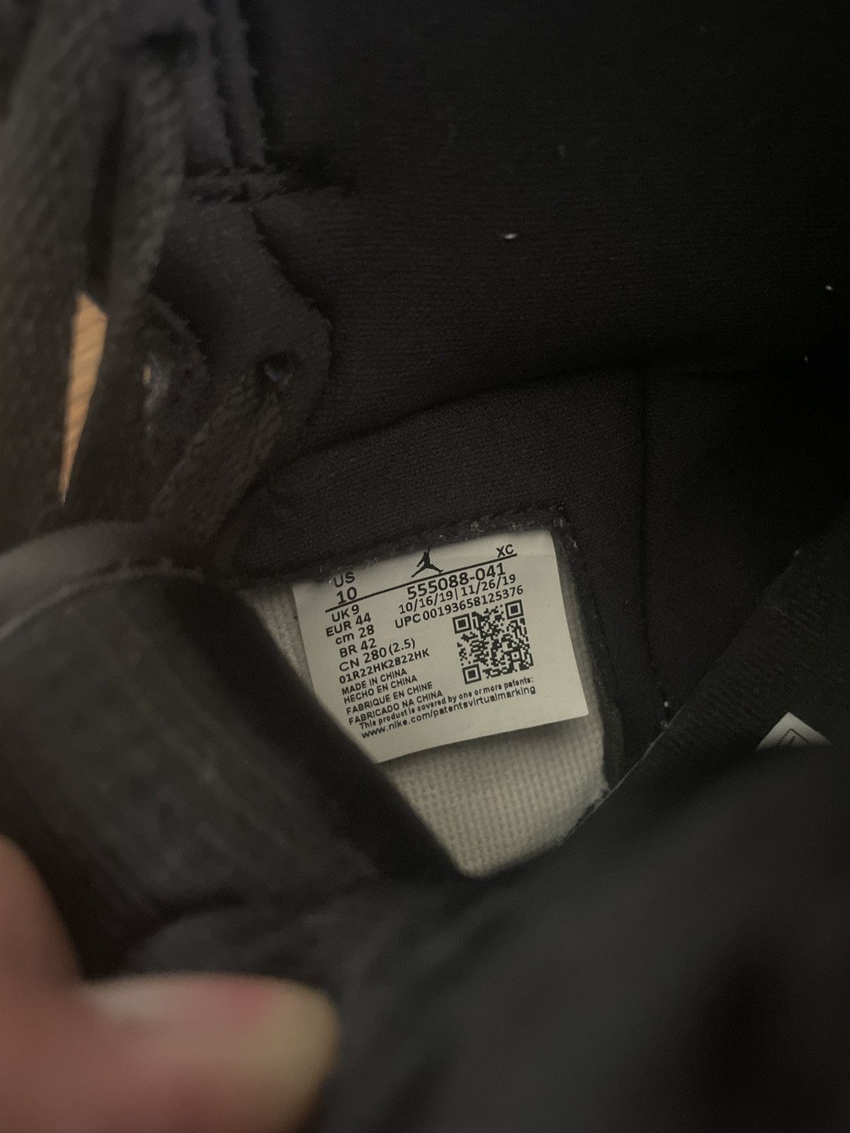Jordan Brand Jordan 1 Royal Toe Size US 10 / EU 43 - 6 Thumbnail