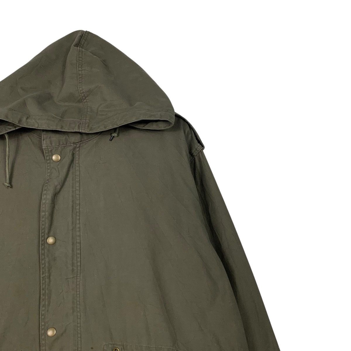 Japanese Brand DOG HOUSE Olive Green Parka Jacket #2368-C106 Size US L / EU 52-54 / 3 - 6 Thumbnail