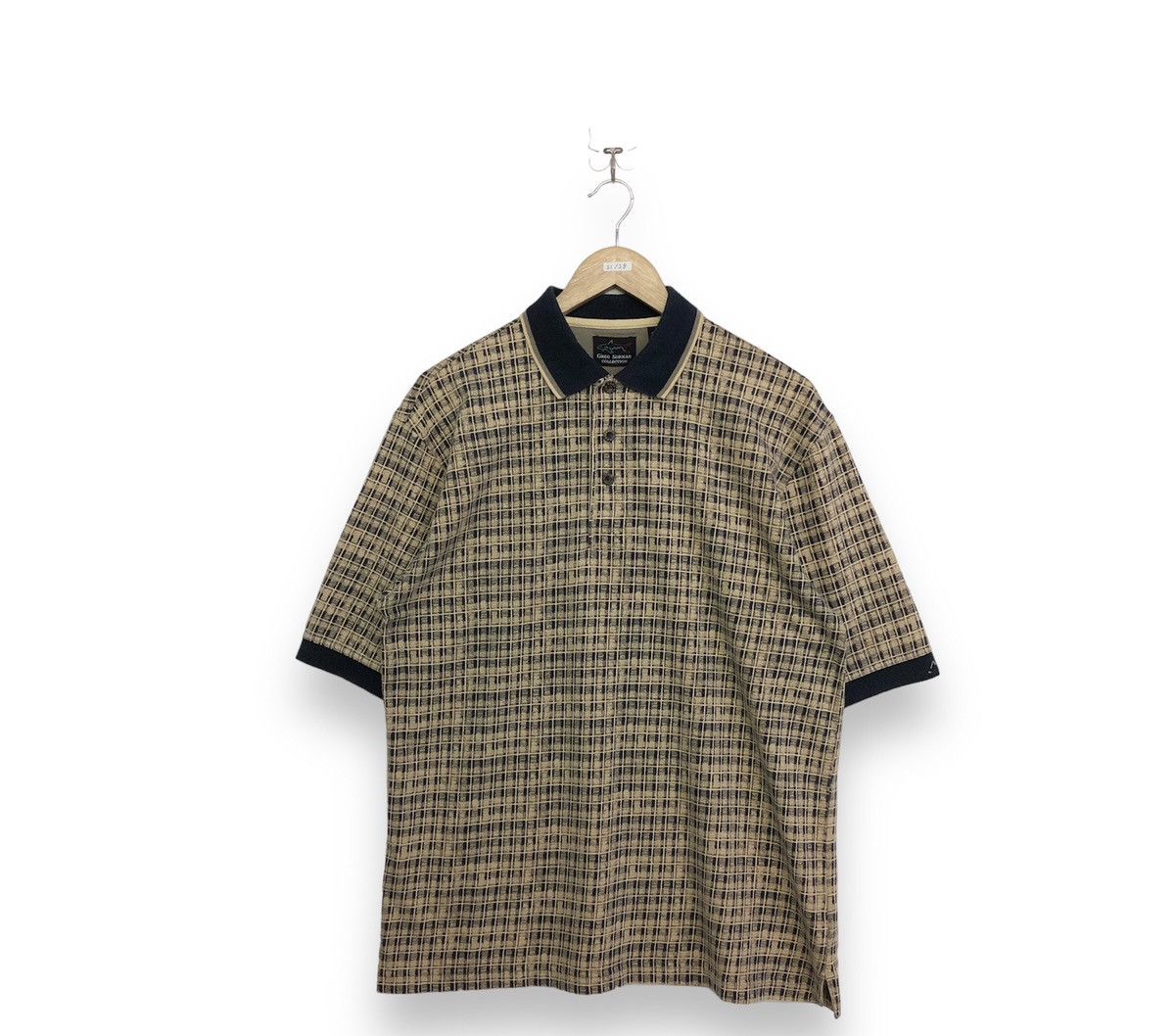 Greg Norman Vintage Greg Norman Collection Motive Pattern Polo Tee Size US S / EU 44-46 / 1 - 1 Thumbnail