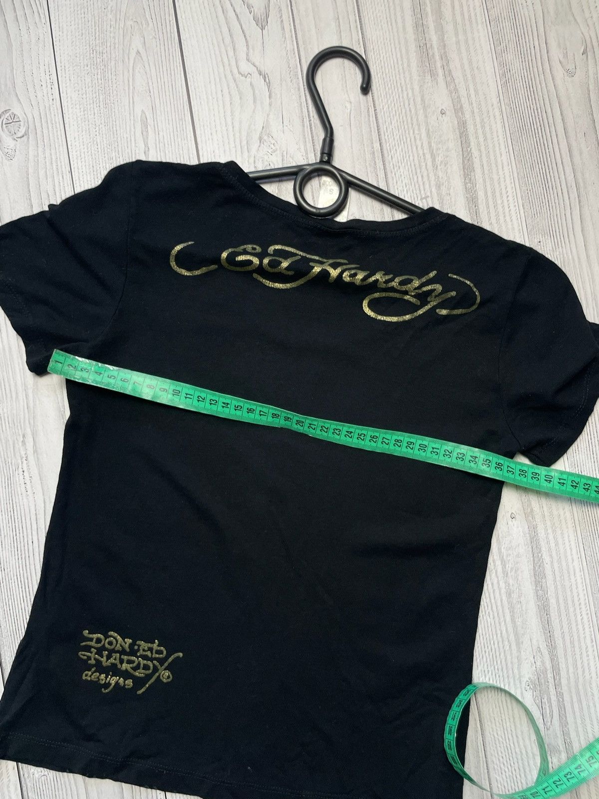 Ed Hardy × Vintage Vintage Ed Hardy tee logo rare size S Size S / US 4 / IT 40 - 7 Thumbnail