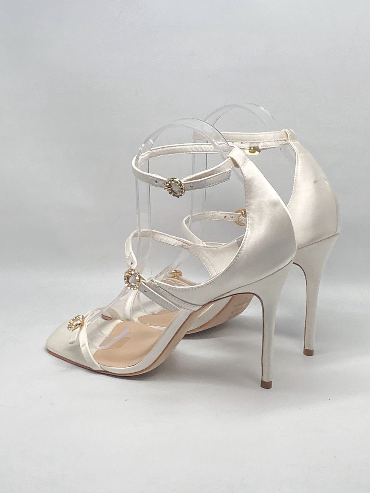 Cinq a Sept Cinq à Sept Celeste 100MM Satin High-Heel Sandals size 38 Size US 8 / IT 38 - 11 Thumbnail