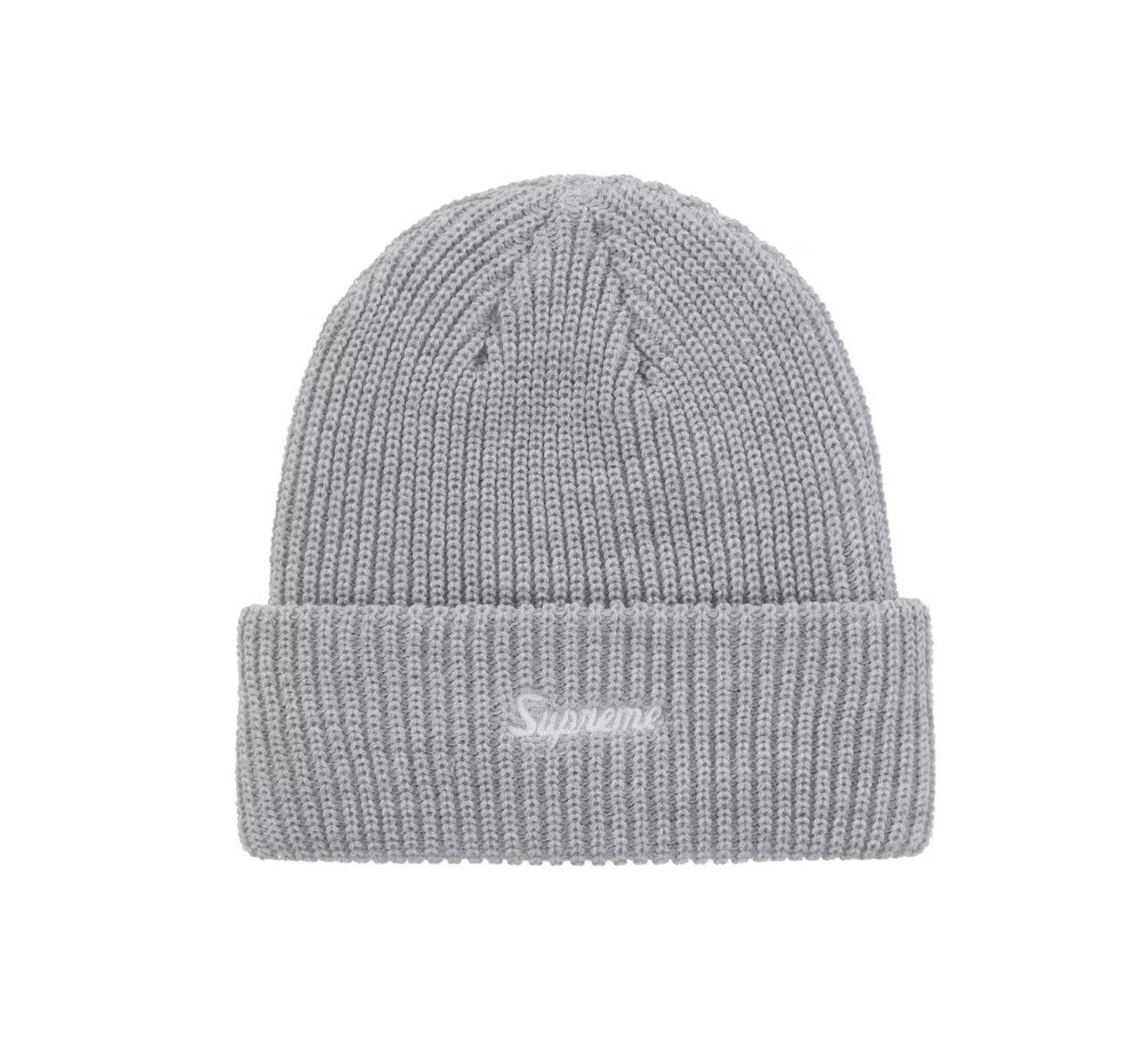 Supreme DS Supreme Crochet Beanie Heather Grey | Grailed