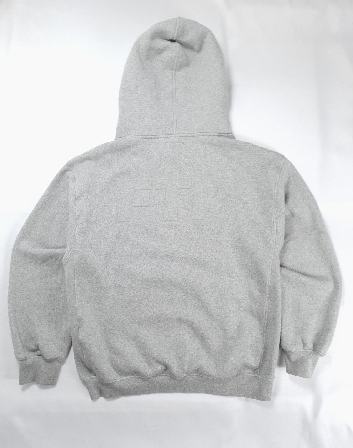 Fuck The Population FTP Embossed Logo Hoodie Size XL - Heather Grey Size US XL / EU 56 / 4 - 7 Thumbnail