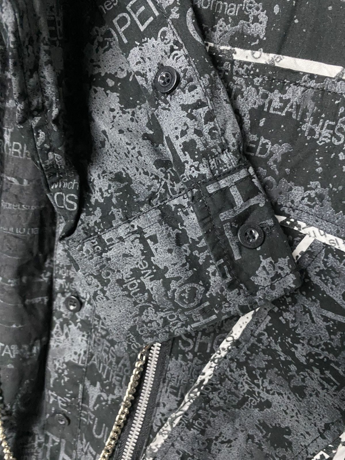Designer × Japanese Brand Dangerous Warning PUNKS GANCHELL Size US L / EU 52-54 / 3 - 7 Thumbnail