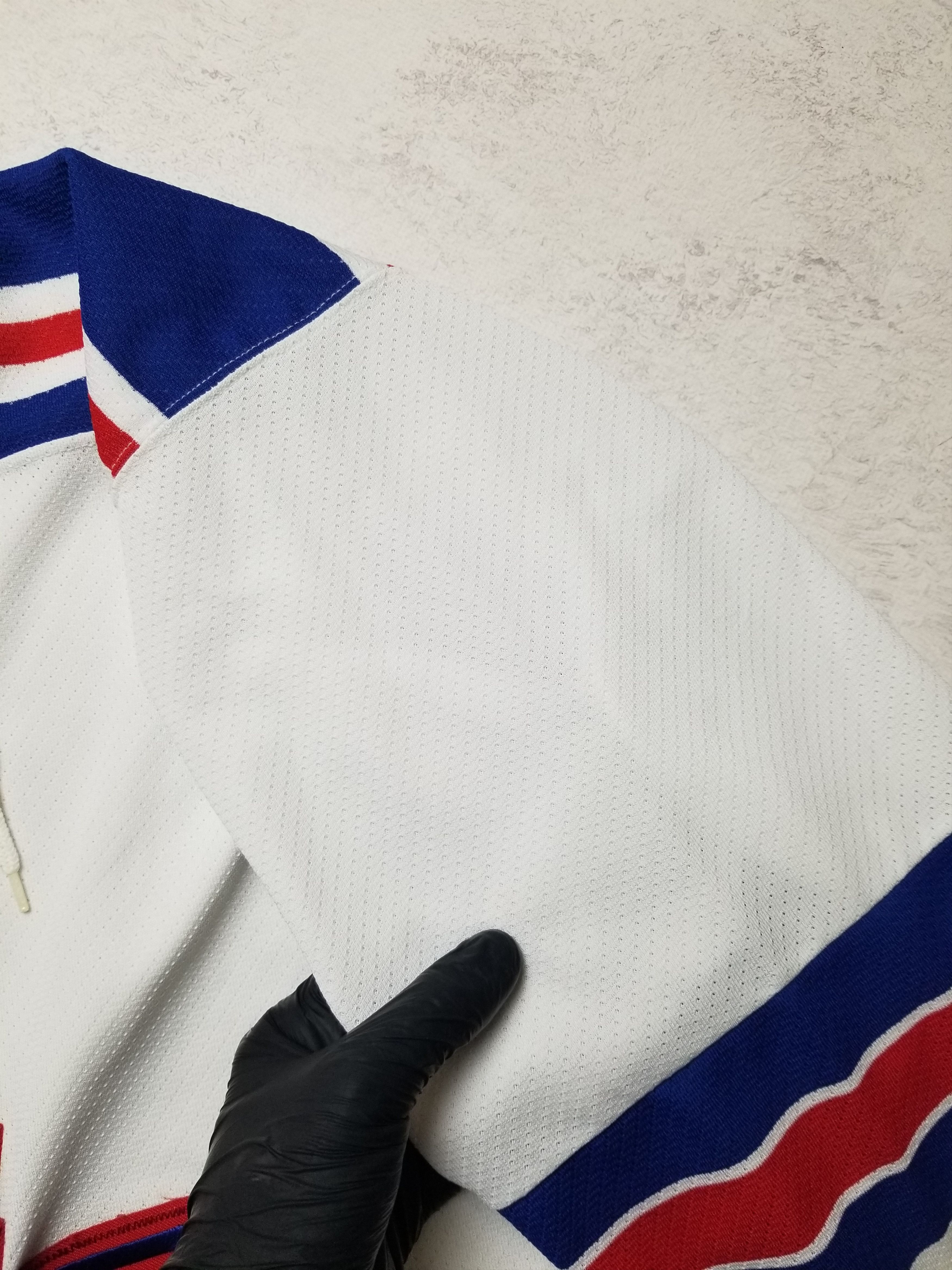 Ccm Vintage 90s New York Rangers CCM Hockey NHL Blank Jersey Size US M / EU 48-50 / 2 - 17 Thumbnail