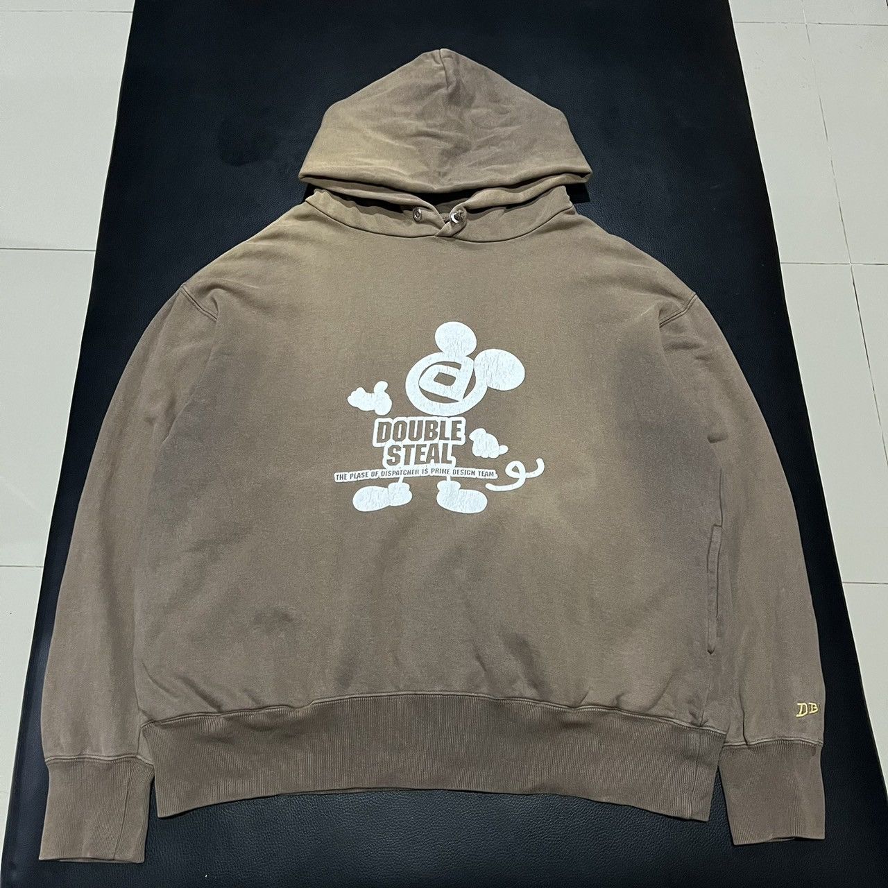 Japanese Brand DOUBLE STEAL Mickey Mouse Faded Hoodie Size US M / EU 48-50 / 2 - 1 Thumbnail