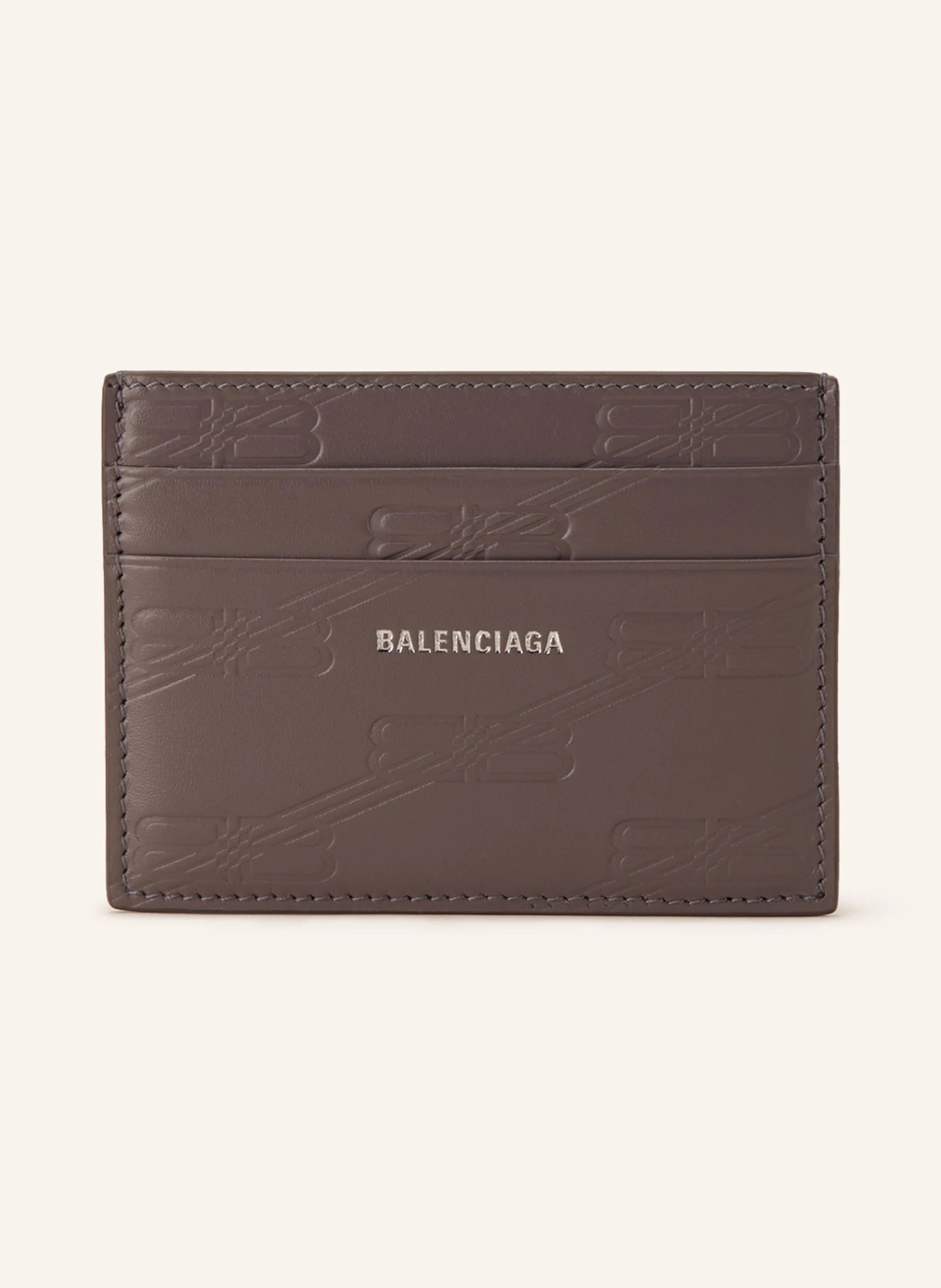 Balenciaga o1mt1gz0824 Size: OS / Bb Monogram Embos Car Ca Espresso Size ONE SIZE - 1 Thumbnail