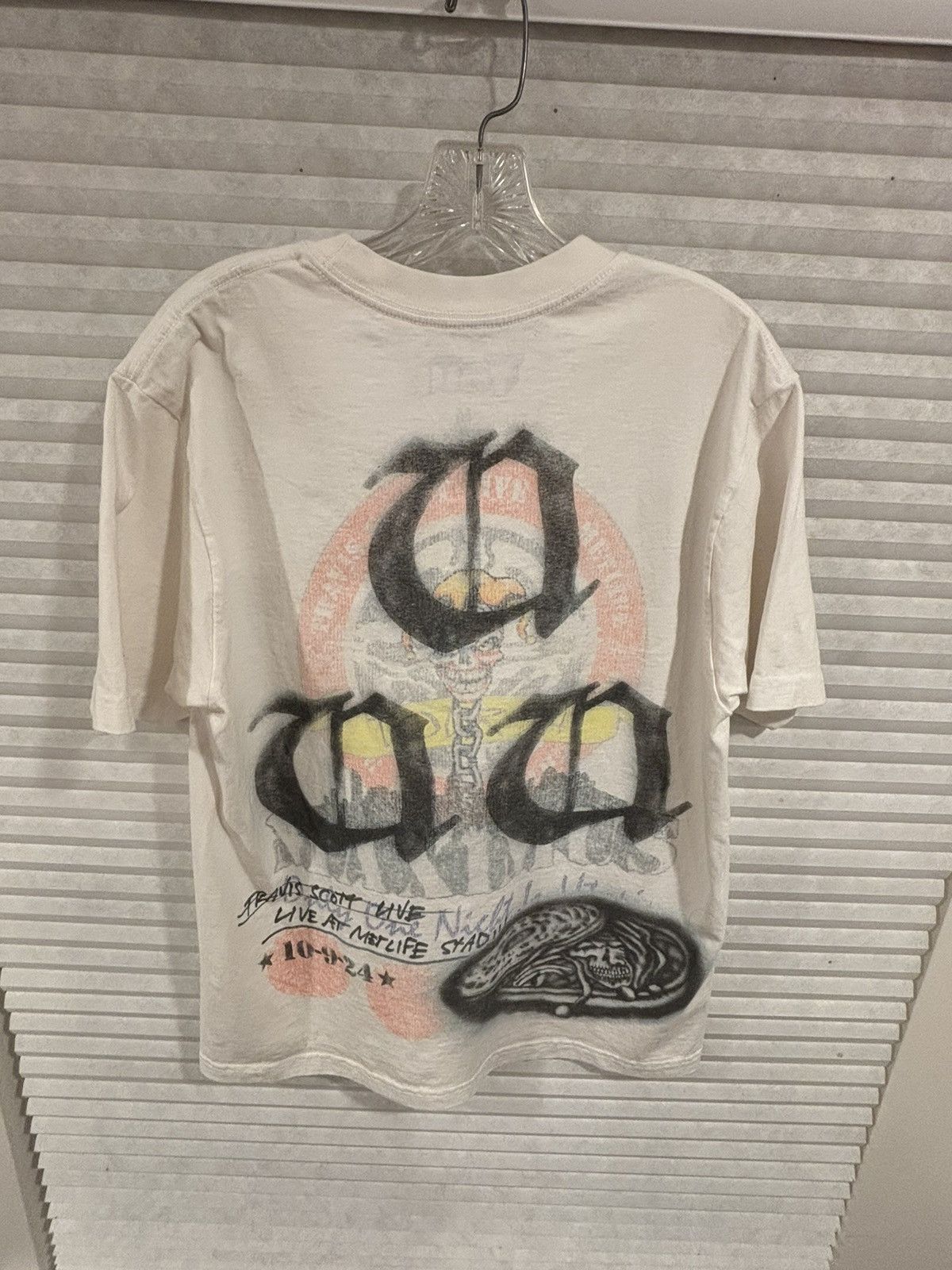 Travis Scott Travis Scott Utopia at Metlife Tee Size US M / EU 48-50 / 2 - 2 Thumbnail