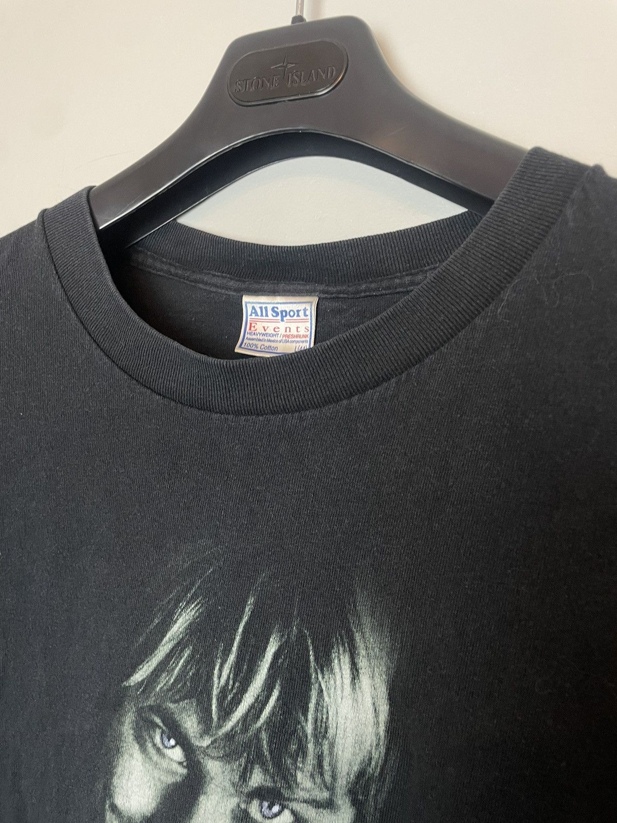 Vintage 2000 Kurt Cobain The End Of Music Nirvana Tee Face