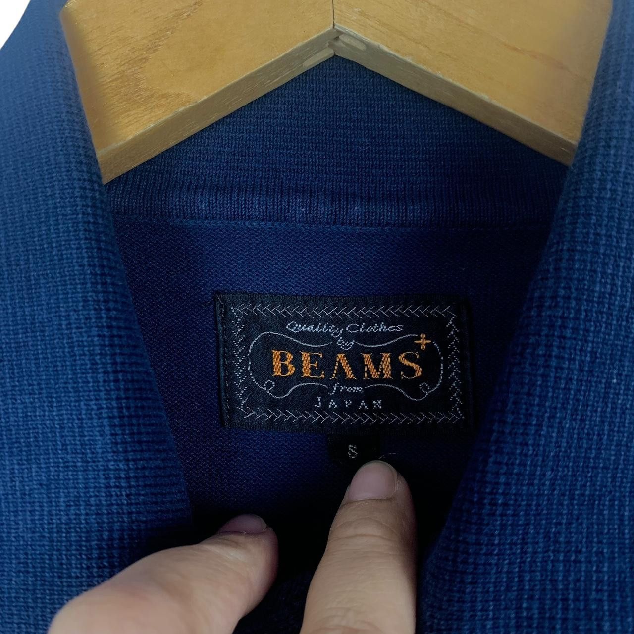 Beams Plus Vintage BEAMS PLUS JAPAN Collection Plain Polo Tee Shirt Top Size US S / EU 44-46 / 1 - 4 Thumbnail