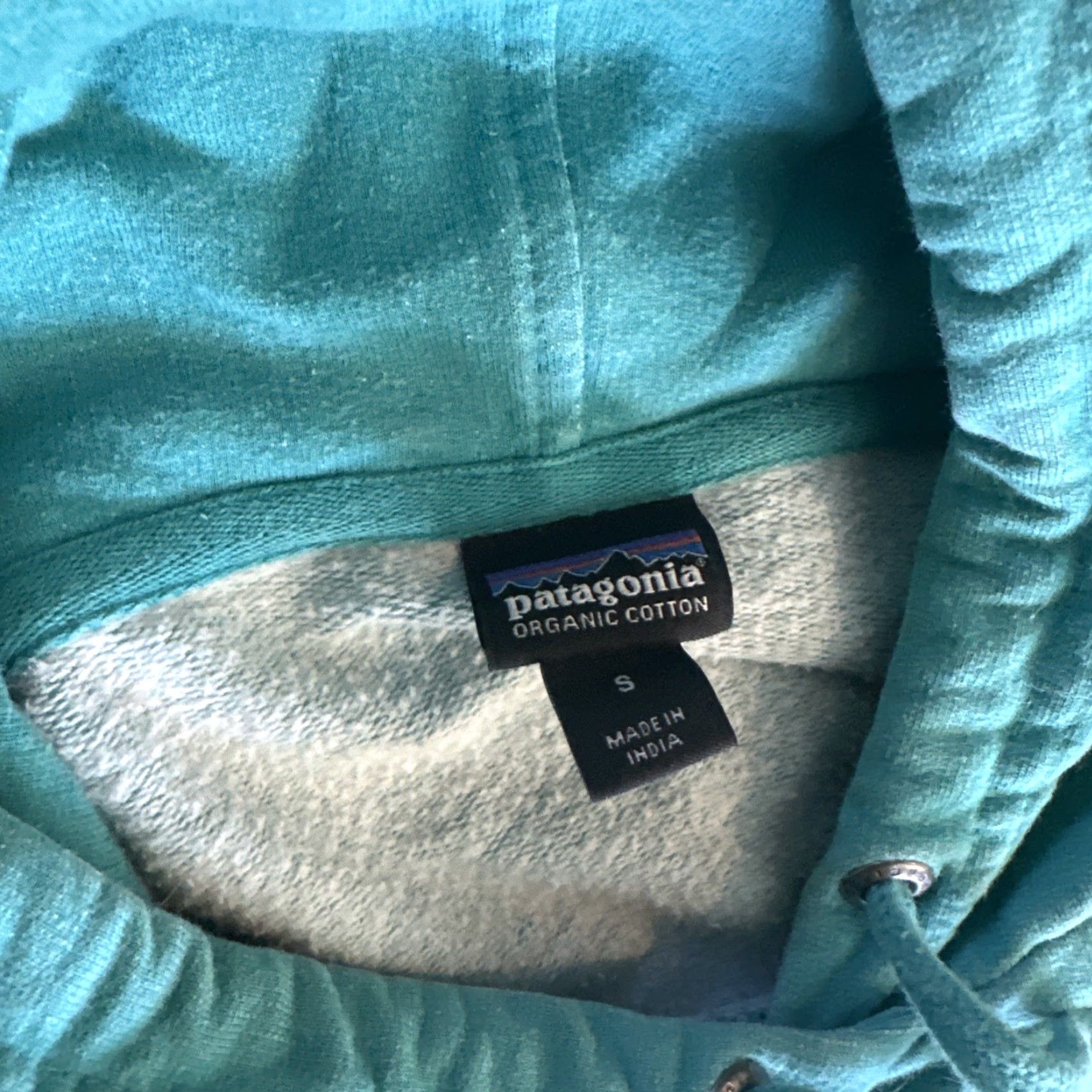 Patagonia Patagonia Hoodie Unisex Adults S Gray Turquoise Teal Fitz Roy Bison Uprisal Pullover Buffalo Jacket Small Size US S / EU 44-46 / 1 - 2 Thumbnail