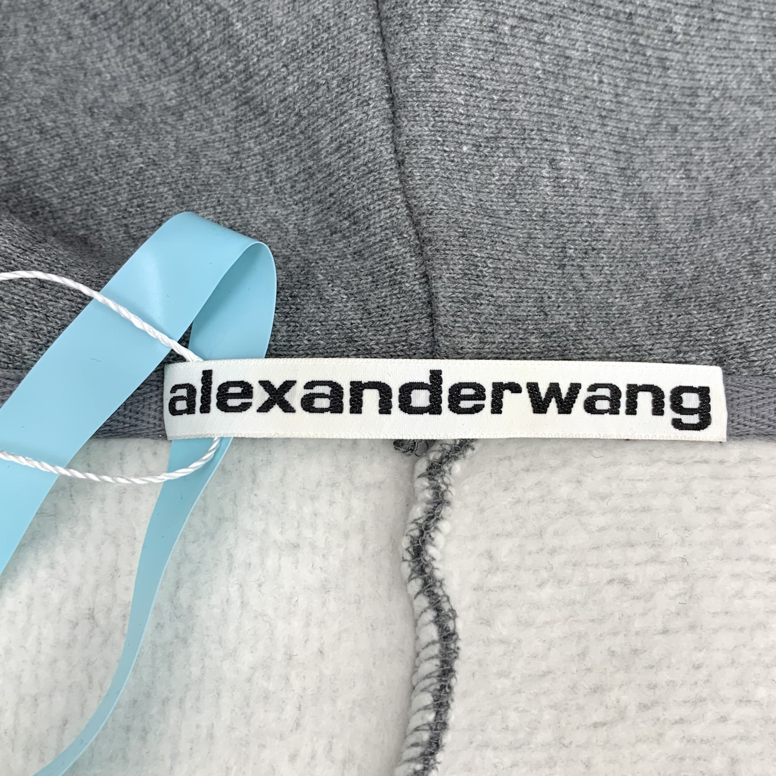 Alexander Wang Alexander Wang Logo Zip Hoodie Grey (S) Size US S / EU 44-46 / 1 - 6 Thumbnail
