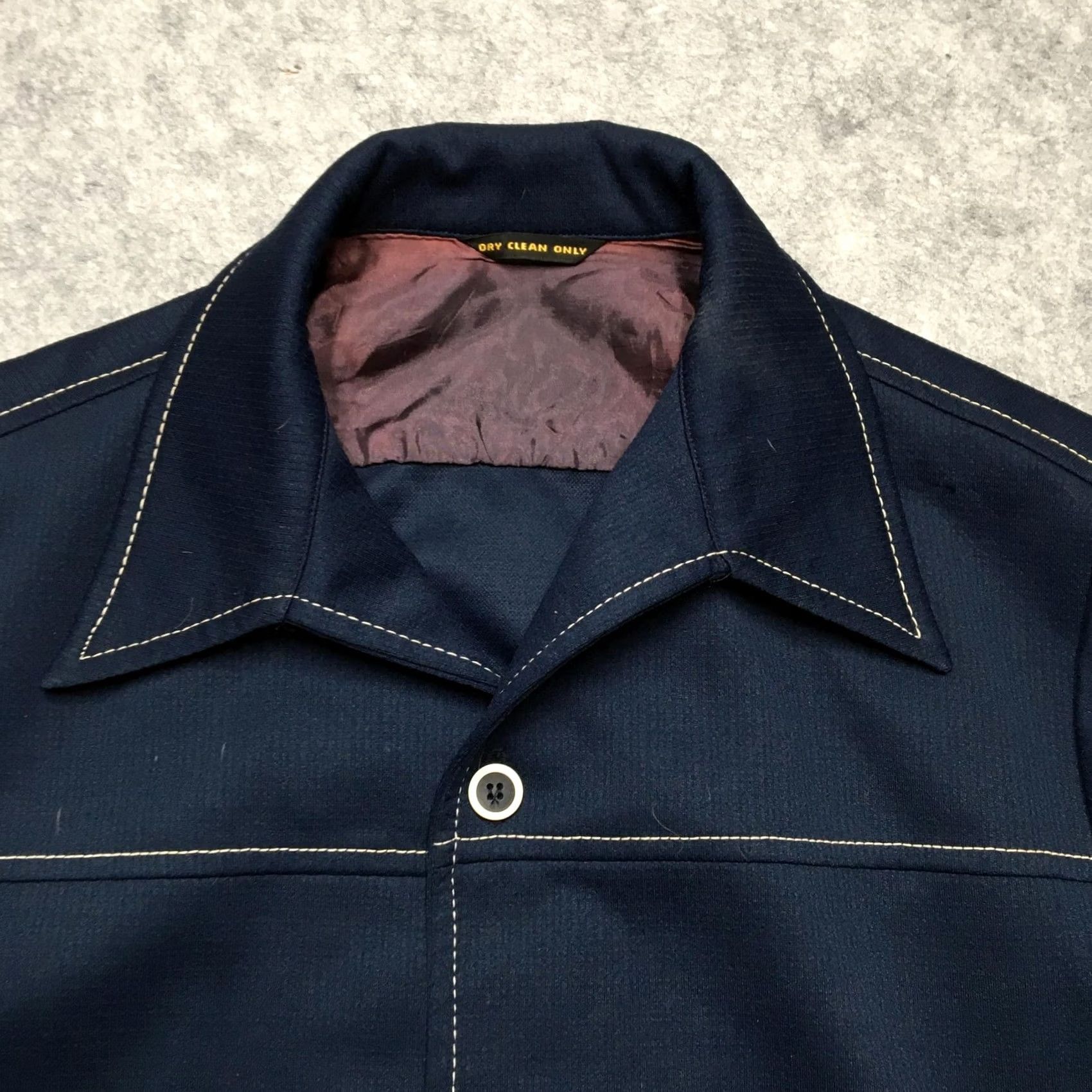 Vintage VINTAGE American Vintage Coat Mens XL Blue Workwear Overcoat Button Front Lined Winter Size US XL / EU 56 / 4 - 5 Thumbnail