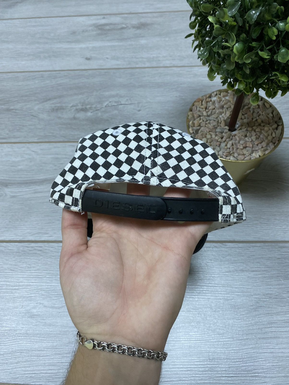 Diesel Diesel vintage check box logo cap FOR SMALL HEAD Size ONE SIZE - 8 Thumbnail
