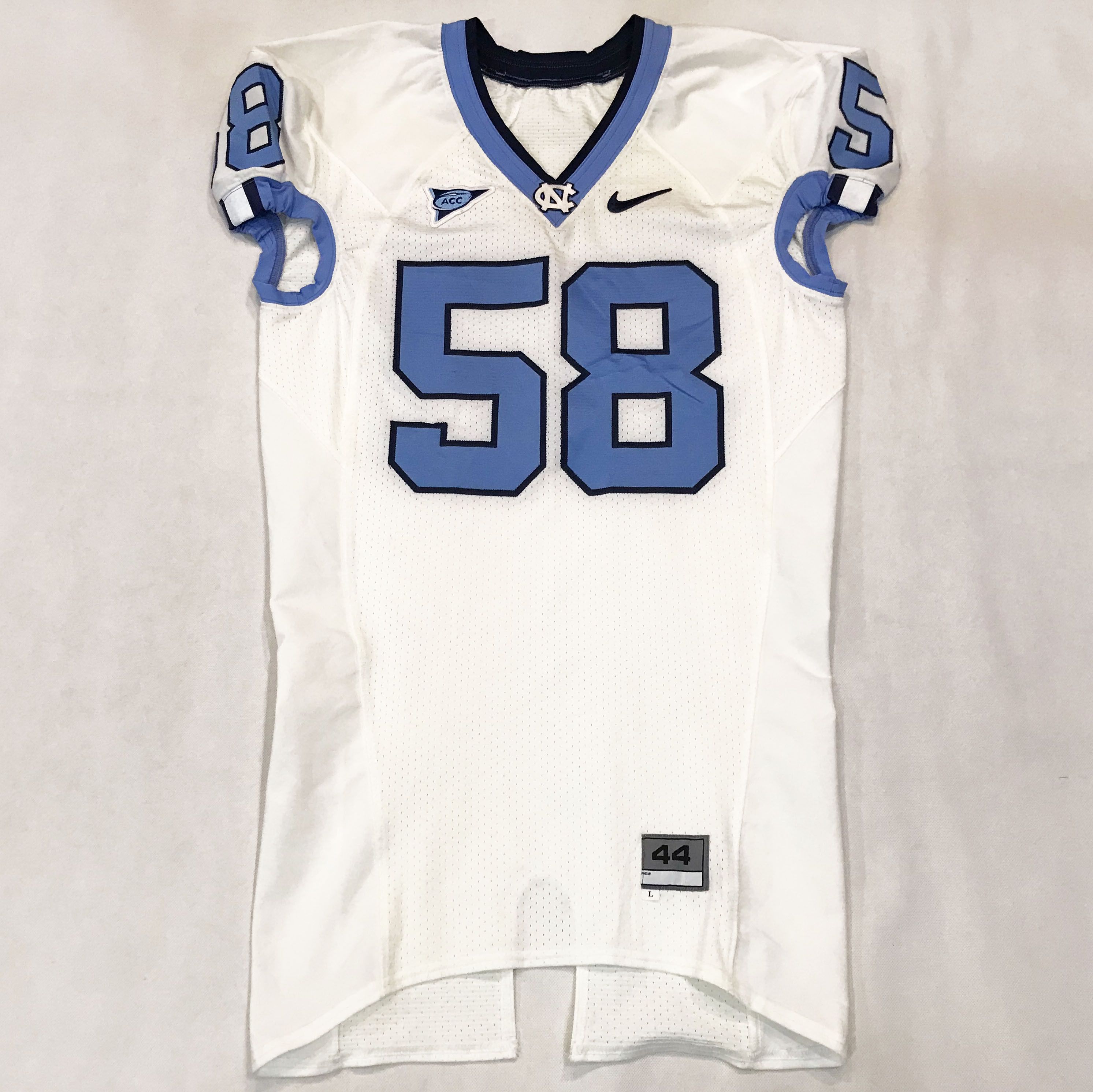 Nike Nike UNC North Carolina Tar Heels 58 Football Game Jersey Grailed