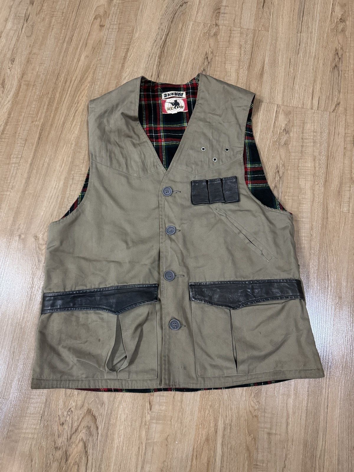 Japanese Brand × Vintage VINTAGE EIKOW HUNTING VEST Size US L / EU 52-54 / 3 - 1 Thumbnail