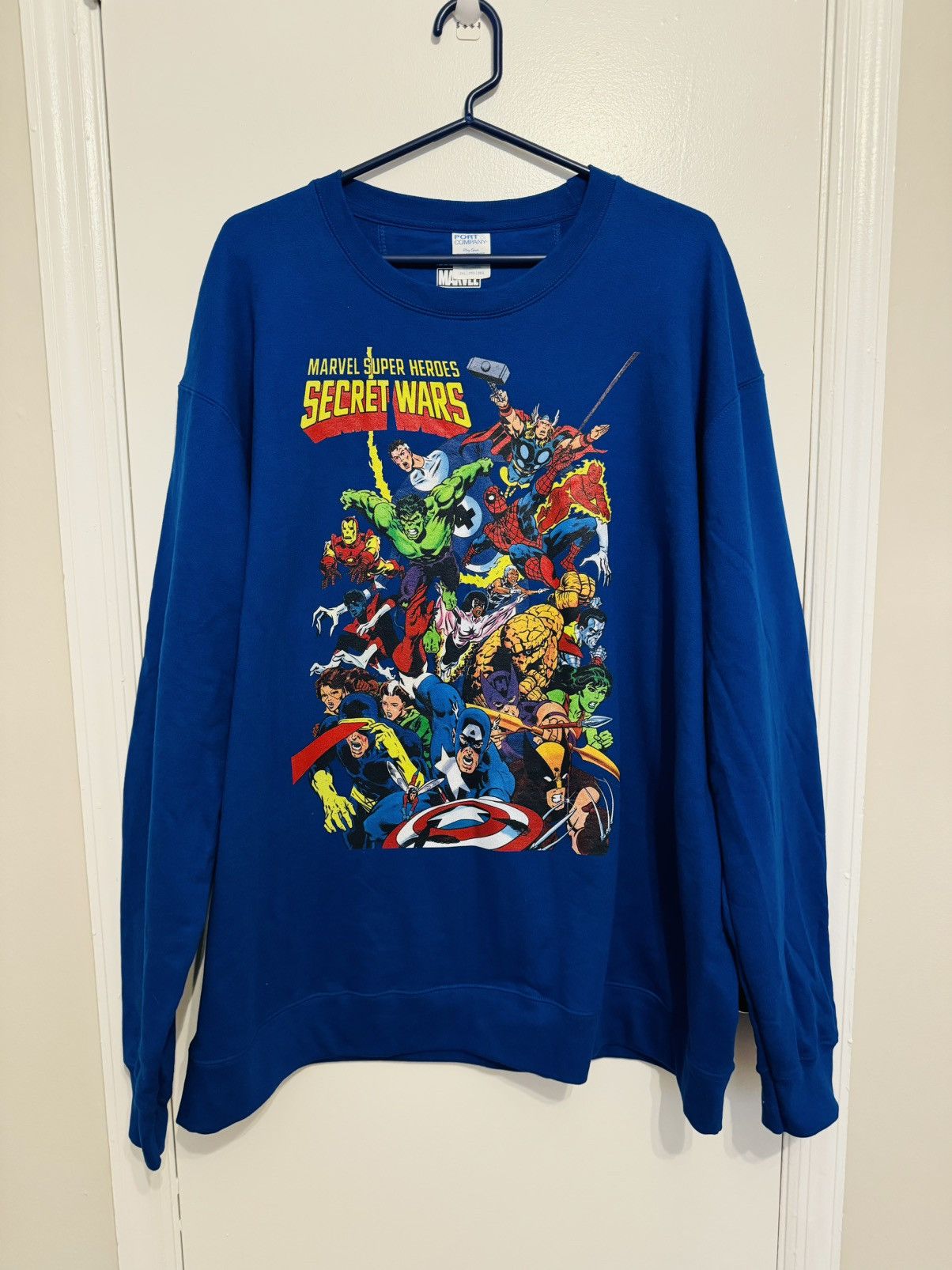 Marvel Comics Marvel Exclusive Secret Wars hero Collage Sweatshirt 2XL Size US XXL / EU 58 / 5 - 2 Thumbnail