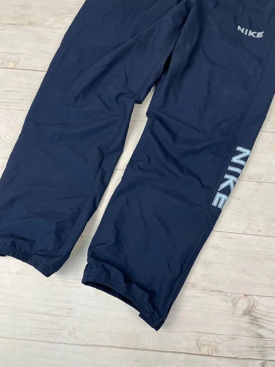 Nike Vintage Nike Track Pants 00s Big Logo Y2K Drill Size US 36 / EU 52 - 4 Thumbnail