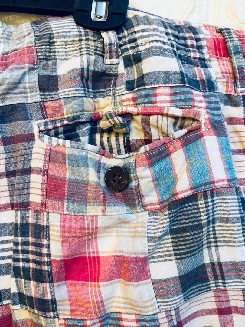 Japanese Brand × Vintage Vintage Back Number Patchwork Hip Hop Streetwear Style Size US 34 / EU 50 - 8 Thumbnail