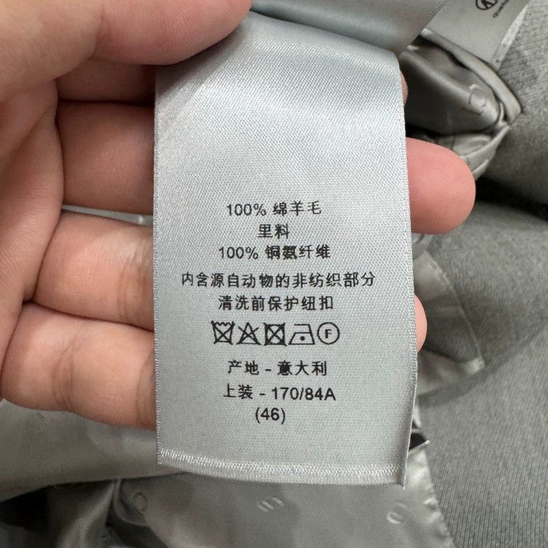 Dior Dior Gray wool suit 2502-Nextarrow Size 46R - 6 Thumbnail