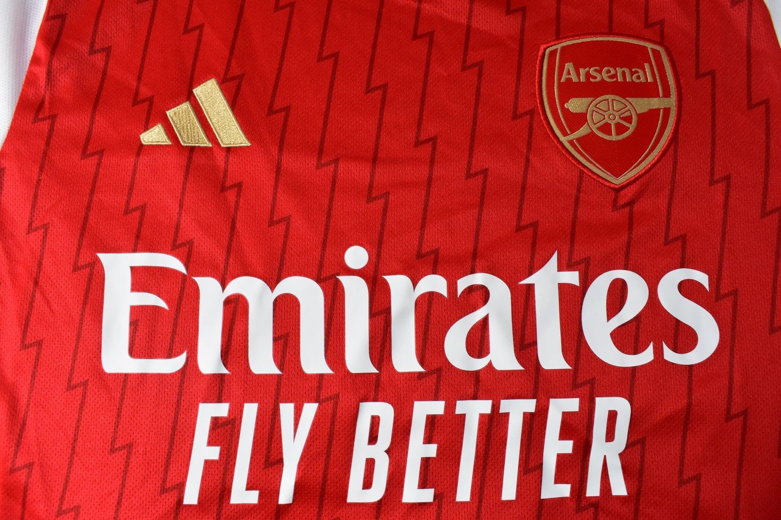 Adidas 2023-24 adidas ARSENAL FC Home Shirt Official SIZE M Size US M / EU 48-50 / 2 - 7 Thumbnail