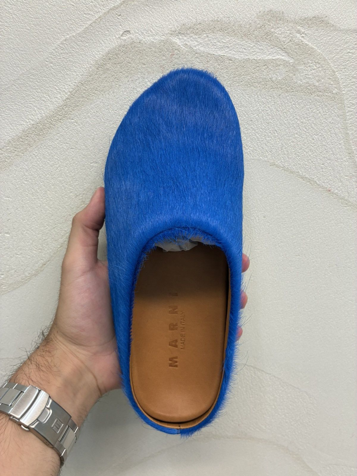 Marni Marni Blue Fussbett Sabot Size US 7.5 / EU 40-41 - 5 Thumbnail