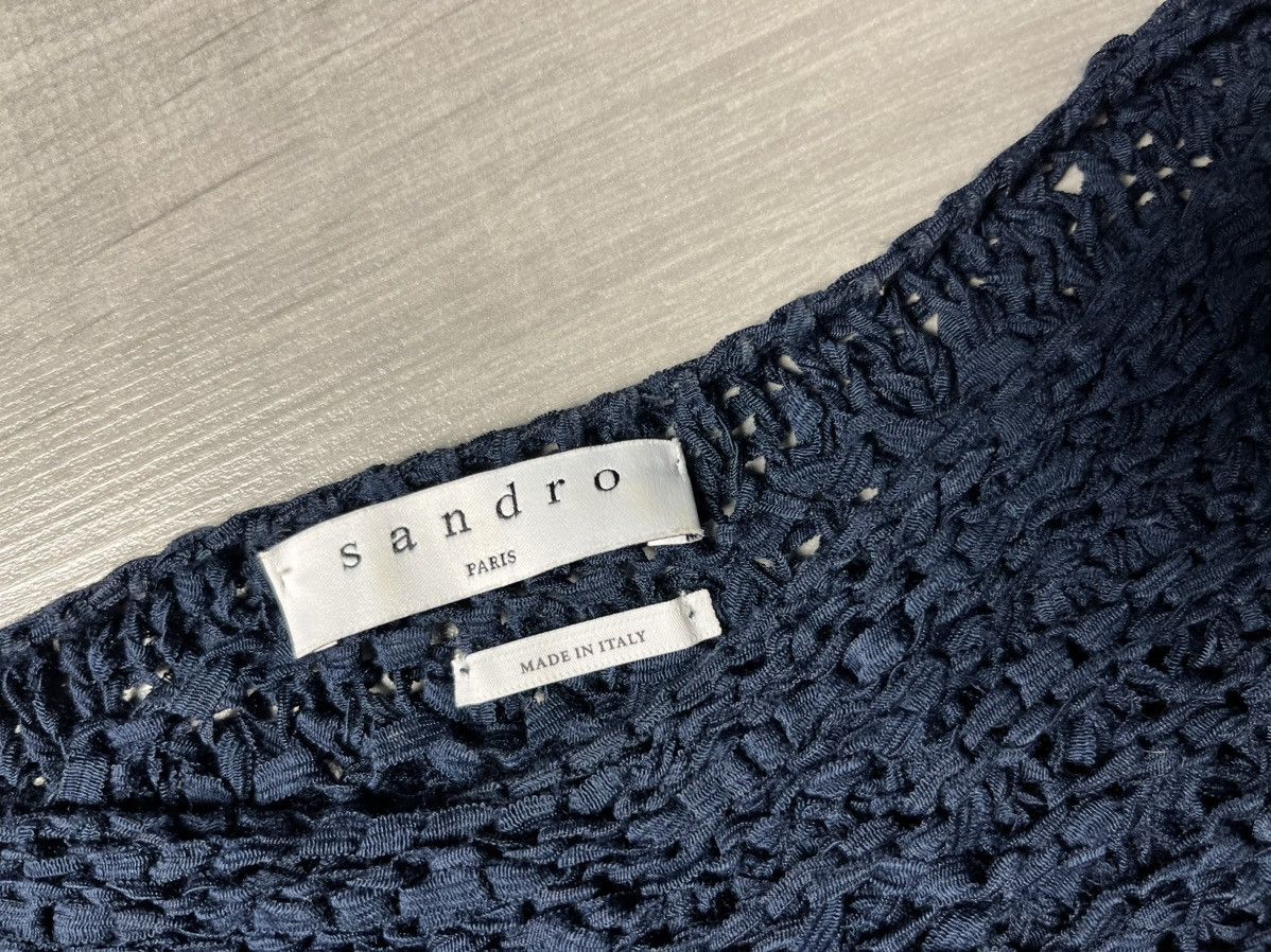 Sandro Sandro sweater 3/4 crop top knited size 2 Size XS / US 0-2 / IT 36-38 - 4 Thumbnail
