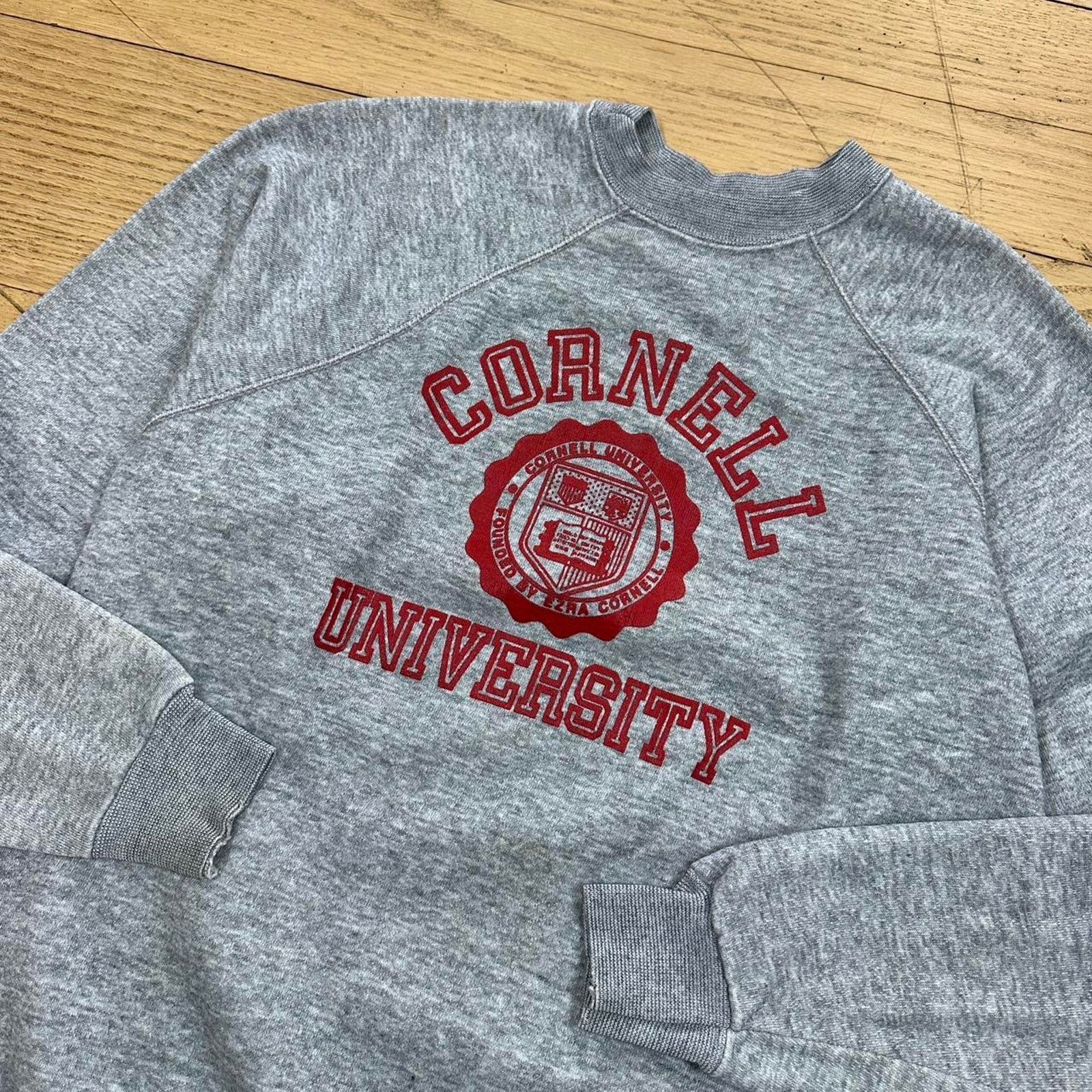 Champion × Vintage Vintage Cornell University Sweatshirt Size US M / EU 48-50 / 2 - 2 Thumbnail