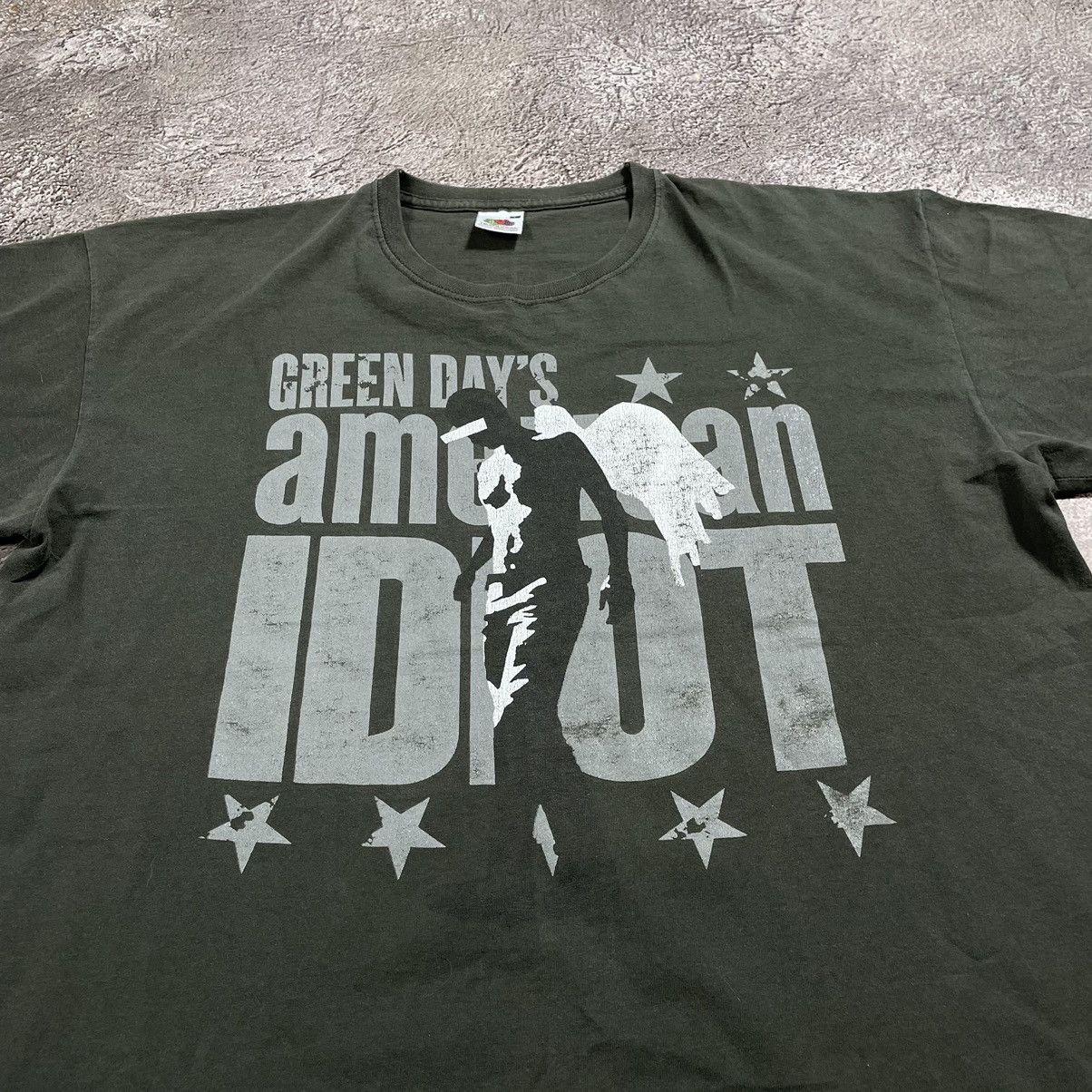 Vintage Vintage 2000s Green Day Idiot Face Graphic Tee Grunge Slim L Size US L / EU 52-54 / 3 - 3 Thumbnail