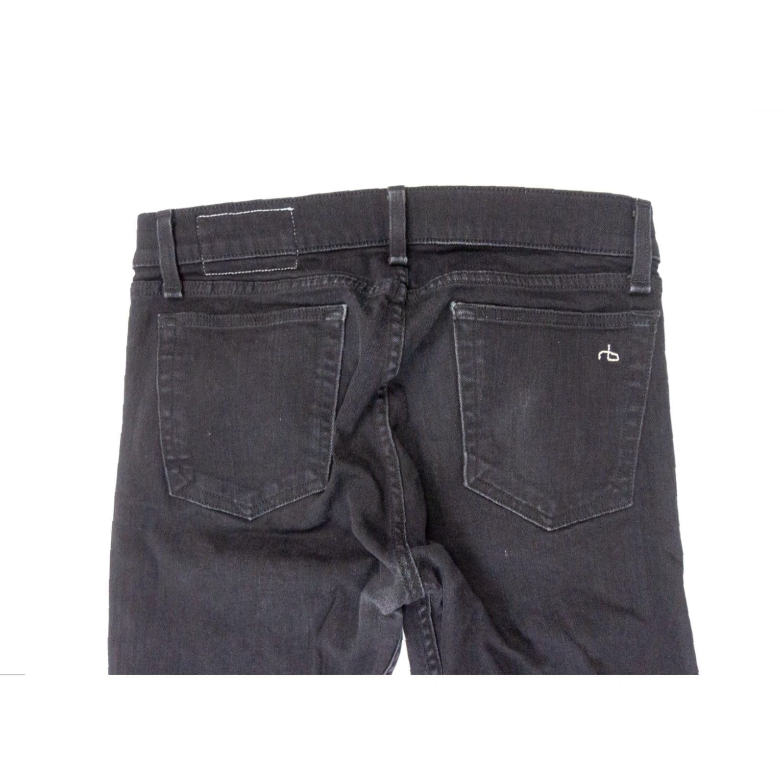 Rag & Bone Rag & Bone Men's Super Skinny Jeans 34 Black Denim Pants Regular Fit Size US 34 / EU 50 - 6 Thumbnail