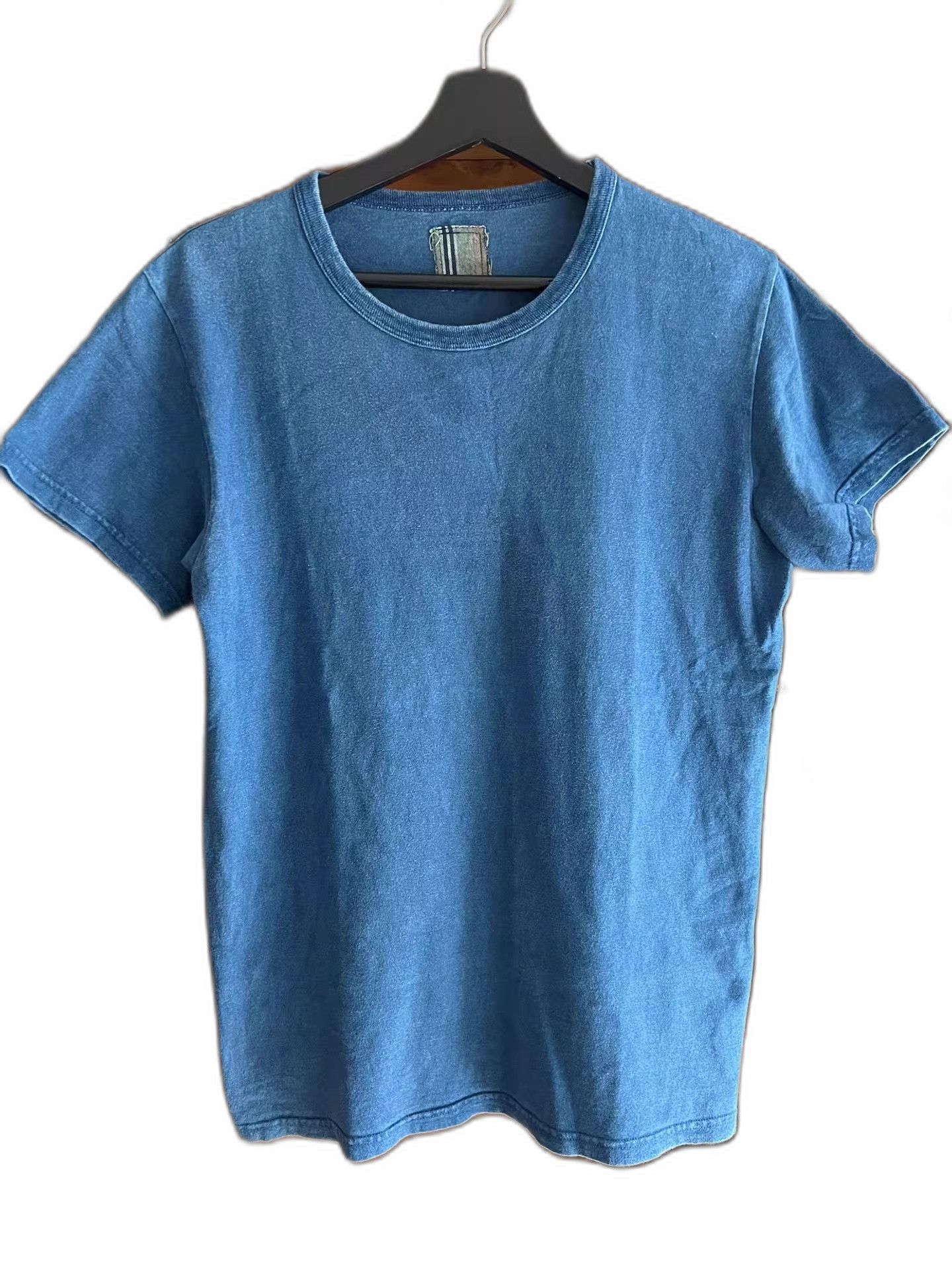 Visvim visvim ICT 2015 Indigo Distressed Tee Size US M / EU 48-50 / 2 - 1 Thumbnail