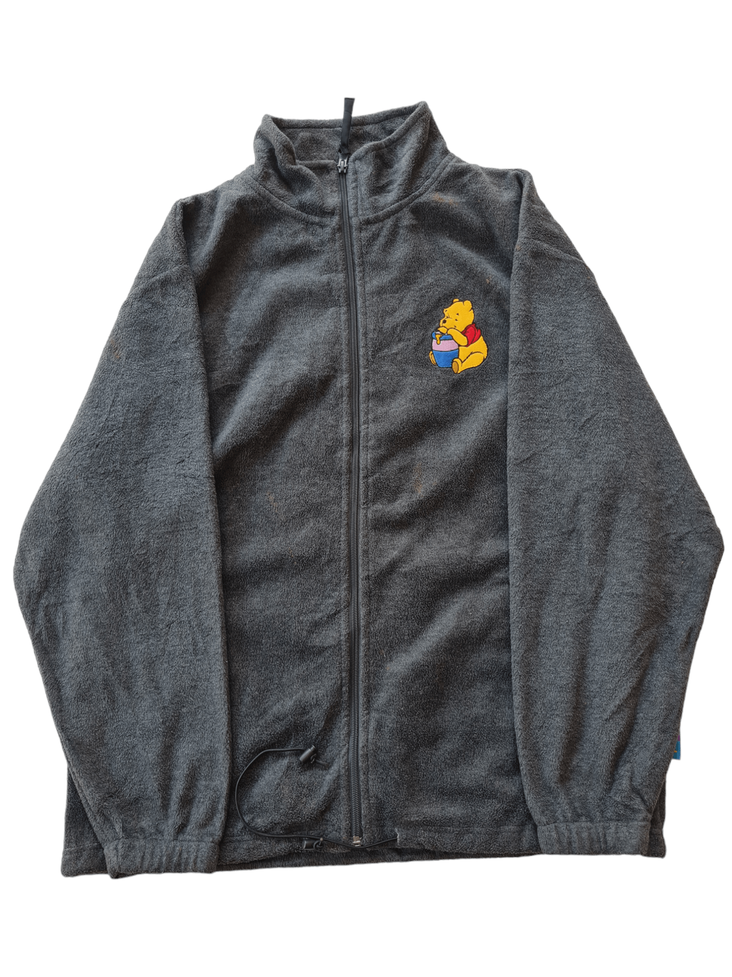Cartoon Network × Disney × Vintage Vintage Disney Pooh Fleece Jacket Zipper Size US L / EU 52-54 / 3 - 2 Thumbnail