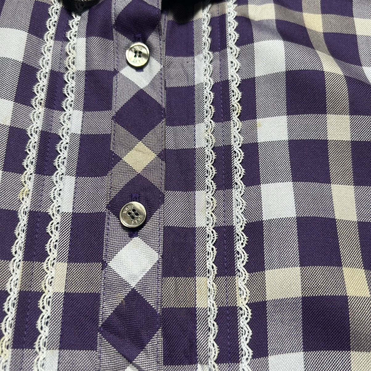 DAKS Daks London Nova Check Button Up Shirt Size M / US 6-8 / IT 42-44 - 6 Thumbnail