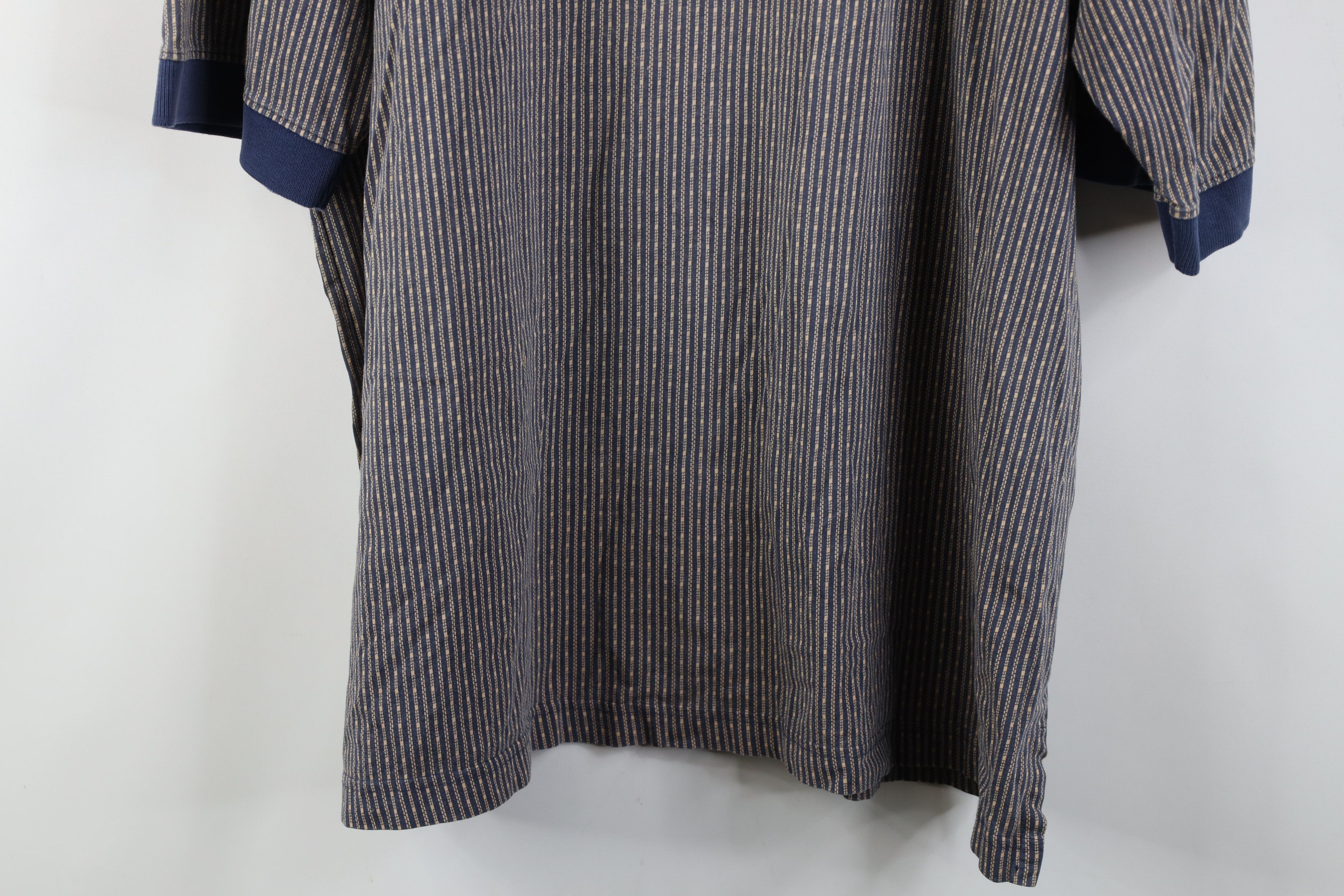 Vintage Vintage 90s Streetwear Knit Baggy Collared Golf Polo Shirt Size US XL / EU 56 / 4 - 15 Thumbnail